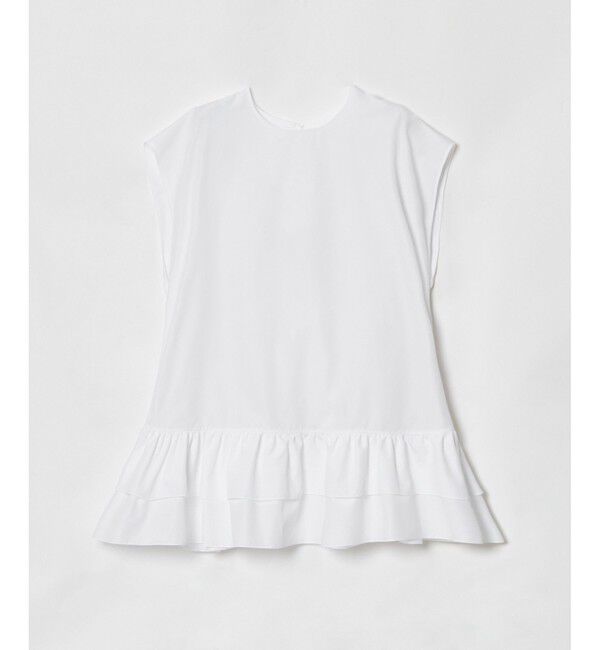 LOULOU WILLOUGHBY「【LOULOU WILLOUGHBY】ブロードフリルブラウス」|シャツ・ブラウス|