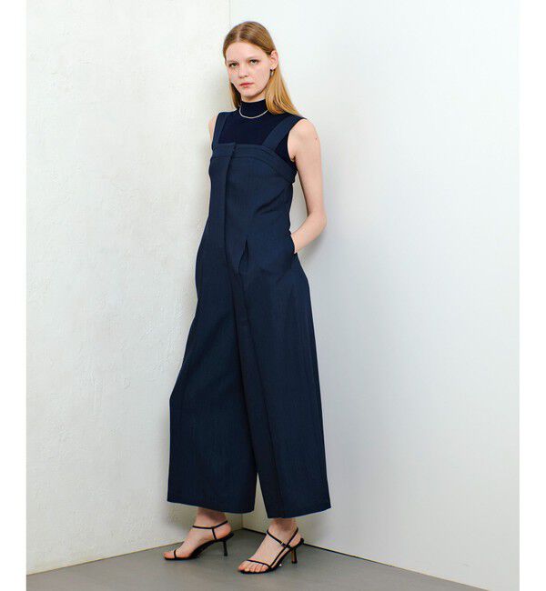 allureville「セルリアデニムサロペットパンツ」|オールインワン|