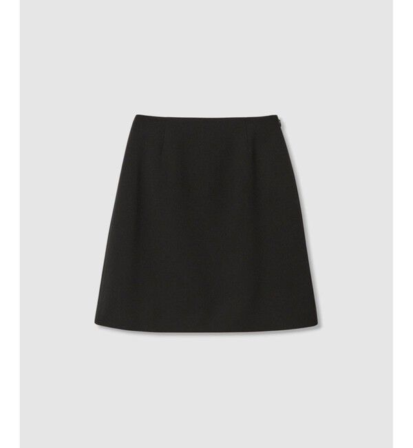 LOULOU WILLOUGHBY「【LOULOU WILLOUGHBY】ダブルクロスミニスカート」|スカート|