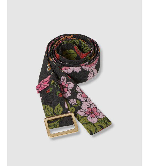 LOULOU WILLOUGHBY「【LOULOU WILLOUGHBY】シンメトリーフラワープリントワンピース」|ワンピース|