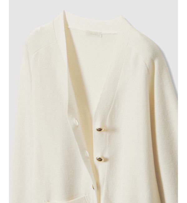 allureville「ウールスムースカーディガン」|カーディガン|