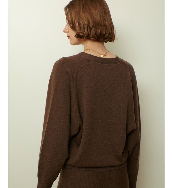 allureville「ウールスムースカーディガン」|カーディガン|