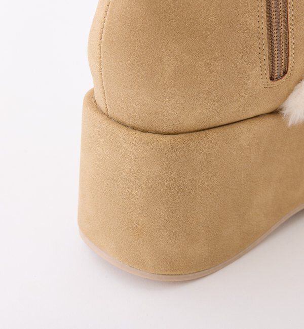  「マイナス３キロレースアップムートンブーツ」|その他|