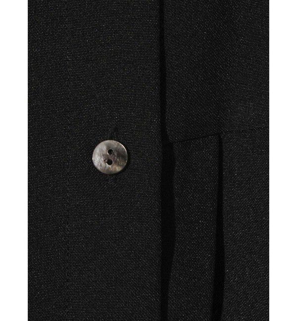 MIDIUMISOLID「MIDIUMISOLID for Ladies アシンメトリープリーツノースリーブワンピース」|ワンピース|