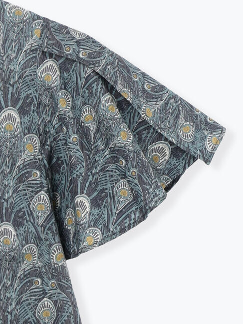 Te chichi「【LIBERTY FABRICS】フレアスリーブブラウス」|シャツ・ブラウス|