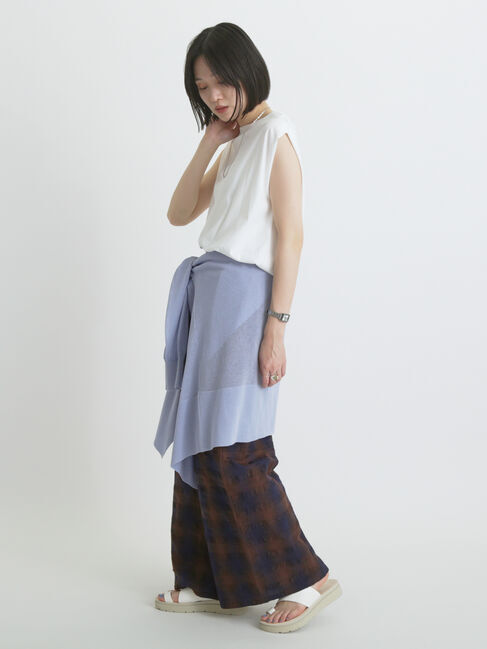 sm2rhythm「シアーロングカーディガン」|カーディガン|