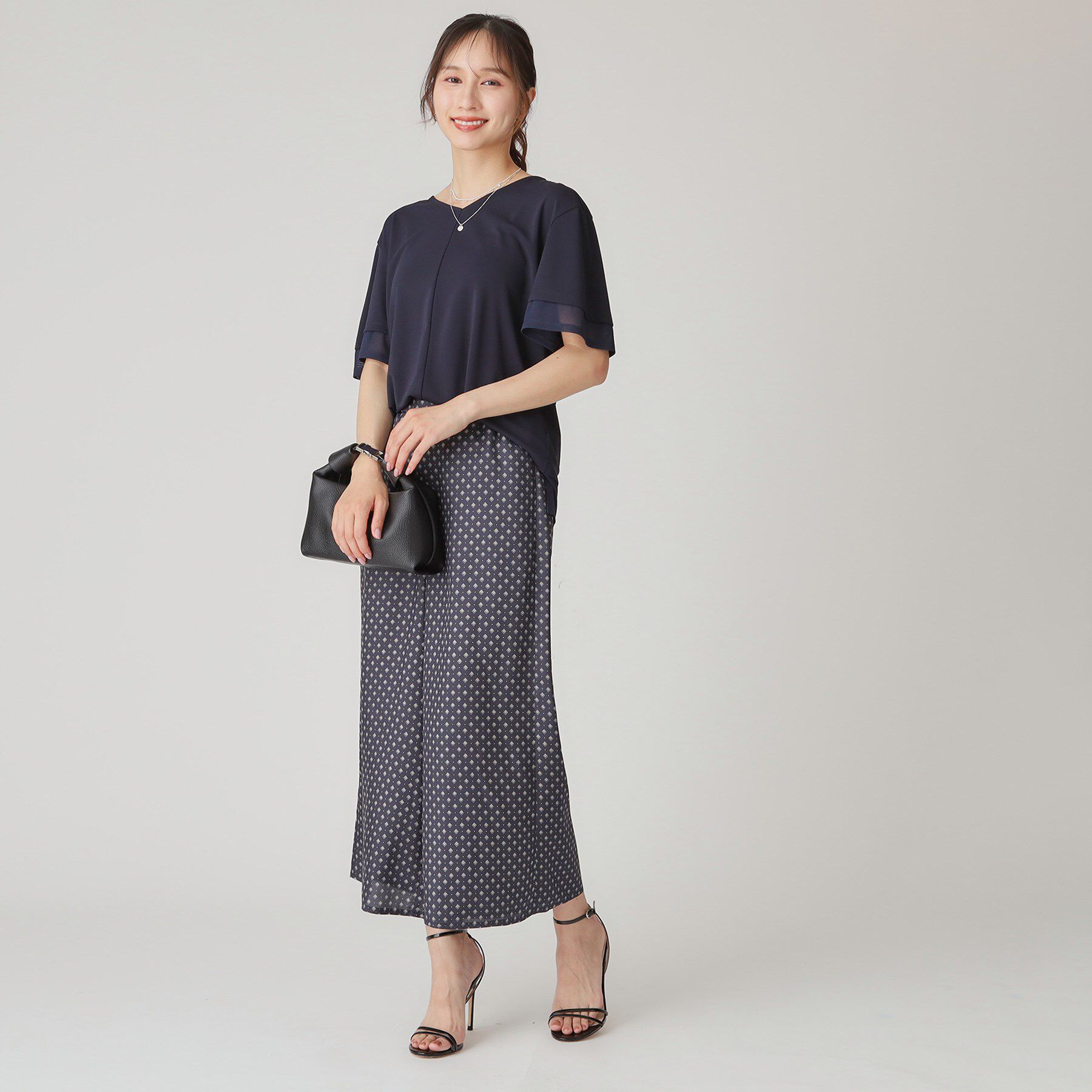 COUP DE CHANCE「【手洗い可】リラクシージャージトップス」|Tシャツ・カットソー|