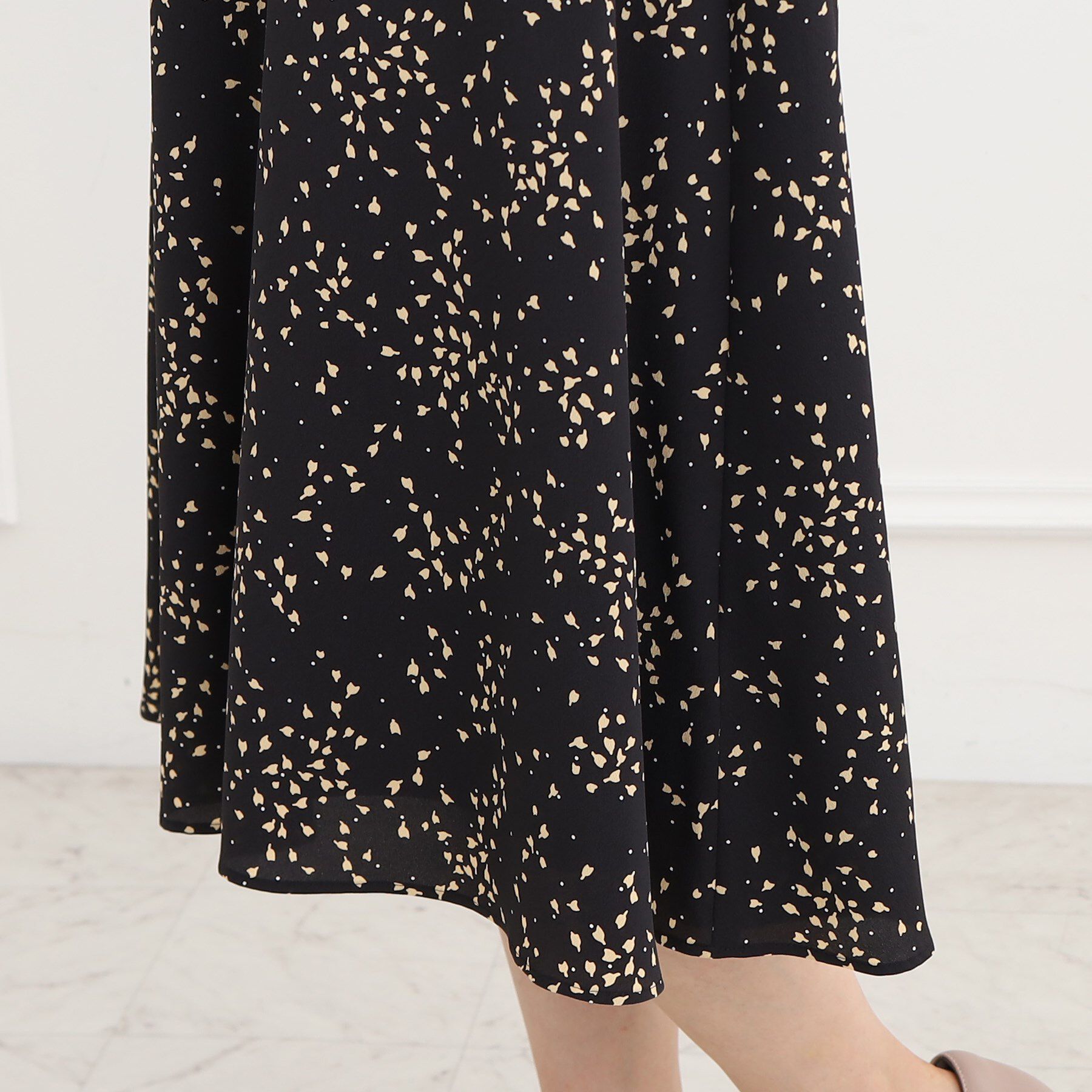 Reflect「【フォーマル/マシンウォッシュ可】フラワープリントワンピース」|ワンピース|