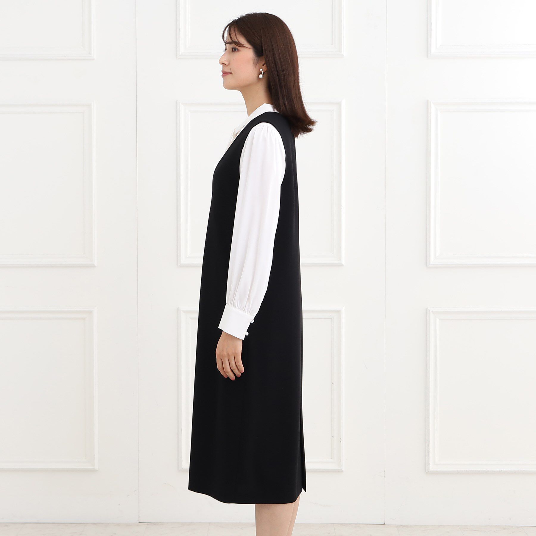 Reflect「【フォーマル/洗える/セットアップ可】ジャンパースカート」|ワンピース|