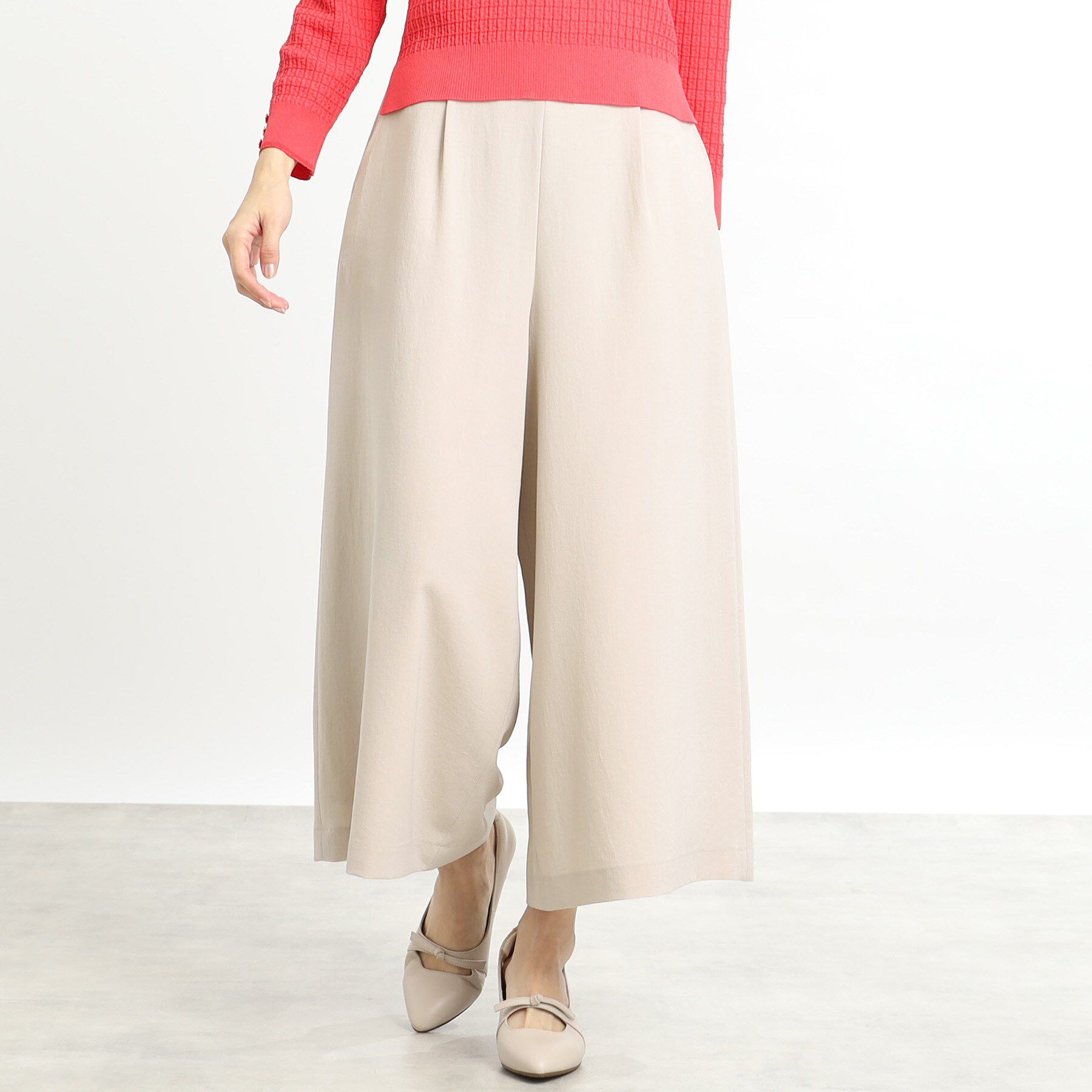 Reflect「【手洗い可】フリュイドスカーチョパンツ」|その他|