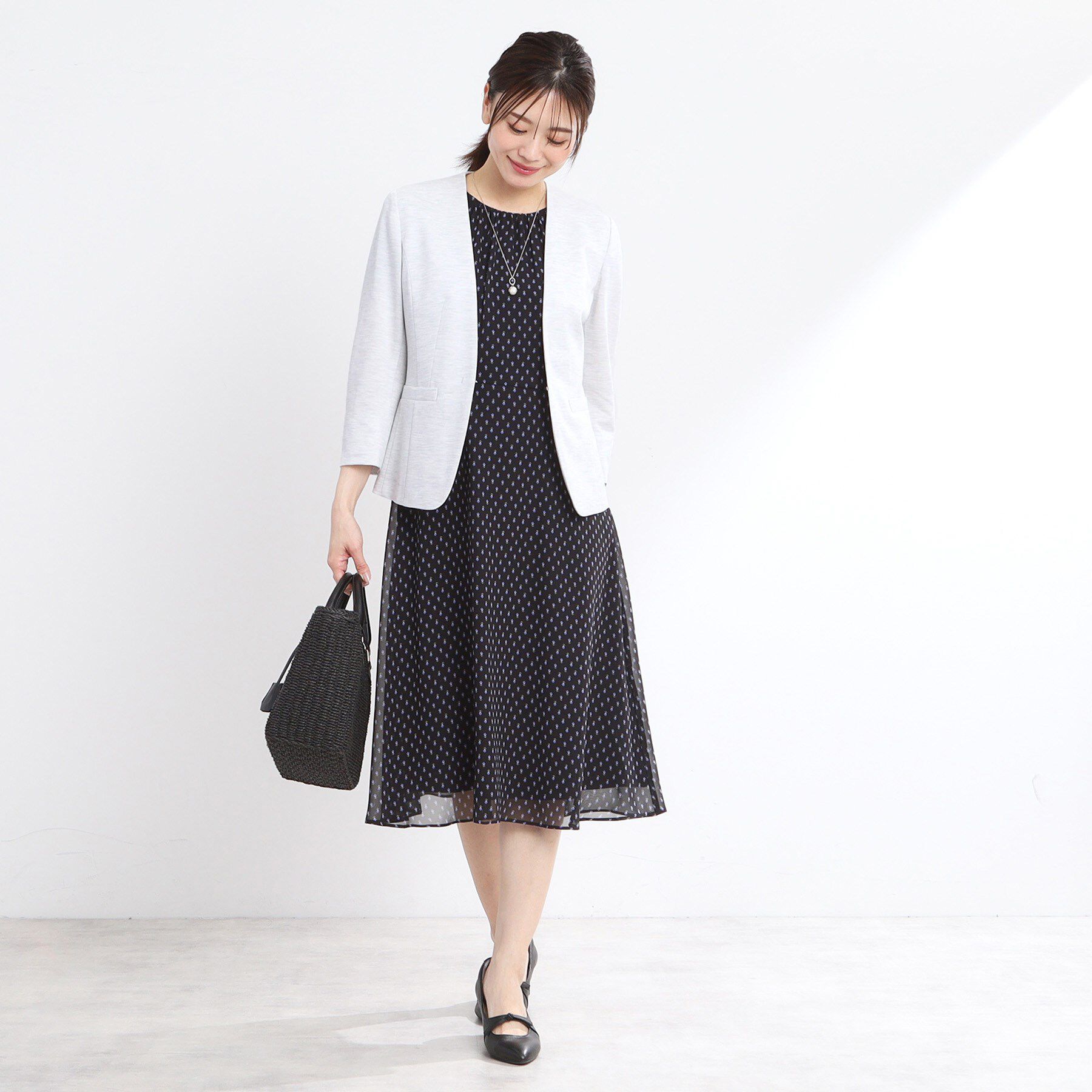 Reflect「【匠シリーズ／洗える】匠ジャケット／ノーカラー」|ノーカラージャケット|