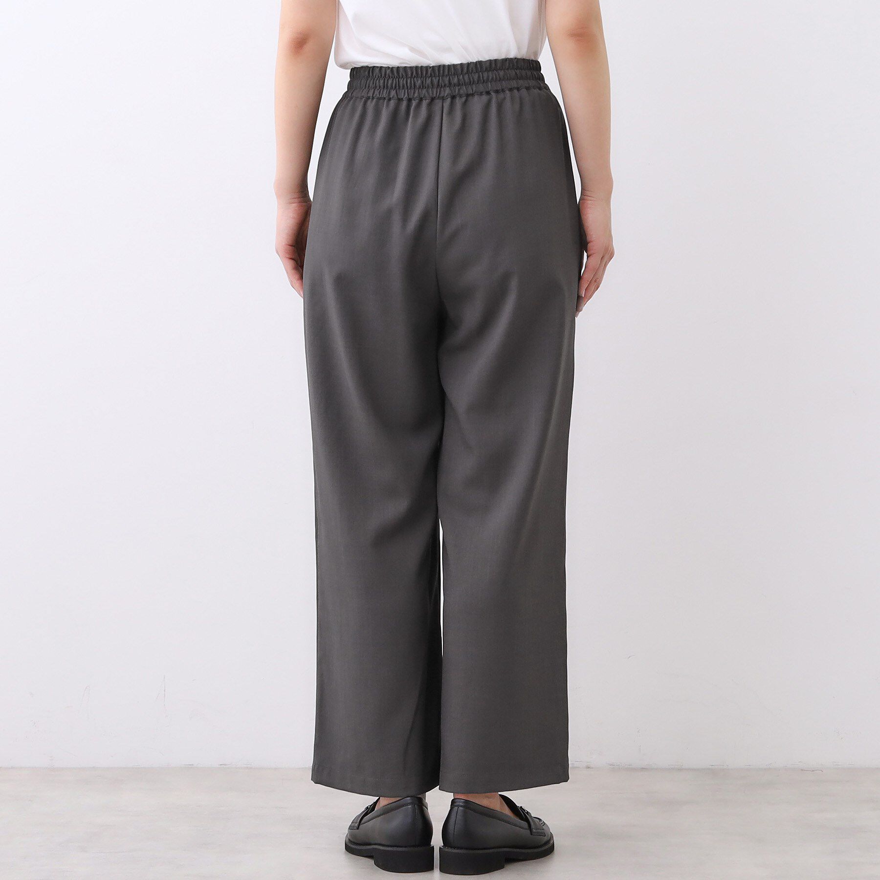 Reflect「【ウエスト総ゴム／セットアップ／単品使いOK◎】ベスト＋ストレートパンツセット」|スーツ|