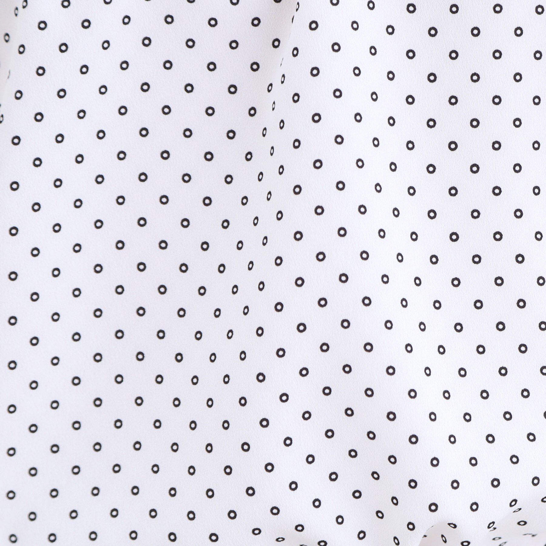 Reflect「【お仕事に◎】ドットプリントブラウス」|シャツ・ブラウス|