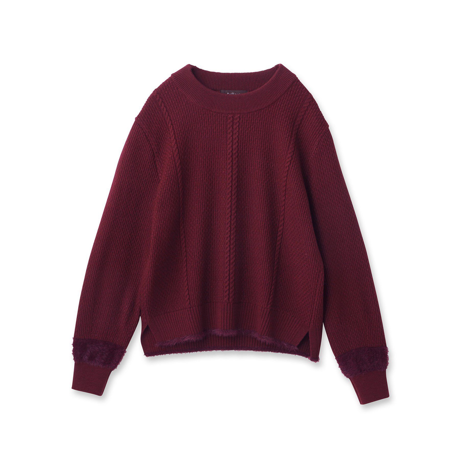 Reflect「【ほんのりラメ感◎】ケーブル柄ニット」|ニット・セーター|