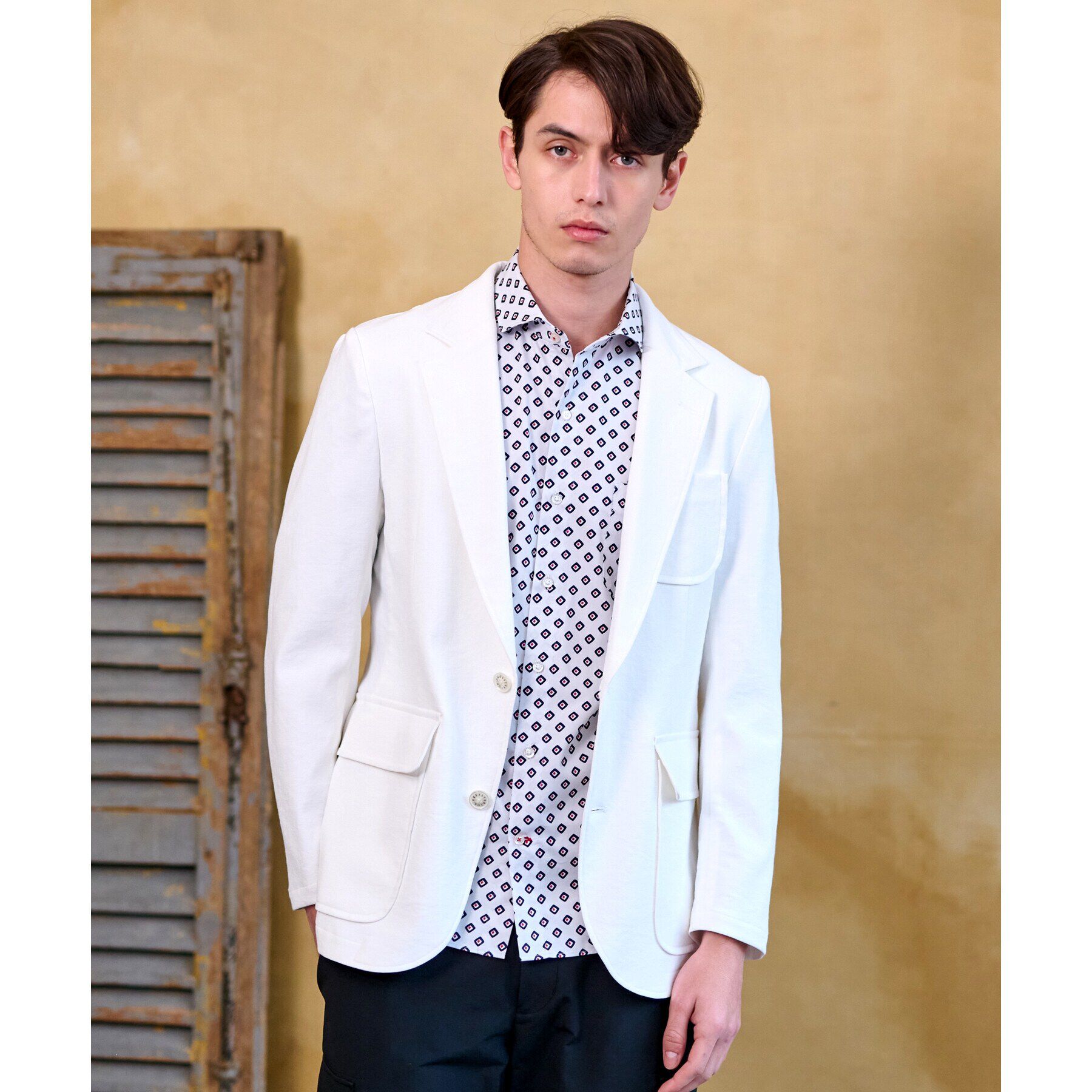 DRESSTERIOR「【洗える/セットアップ可】シェルタリングドライ ジャケット」|テーラードジャケット|