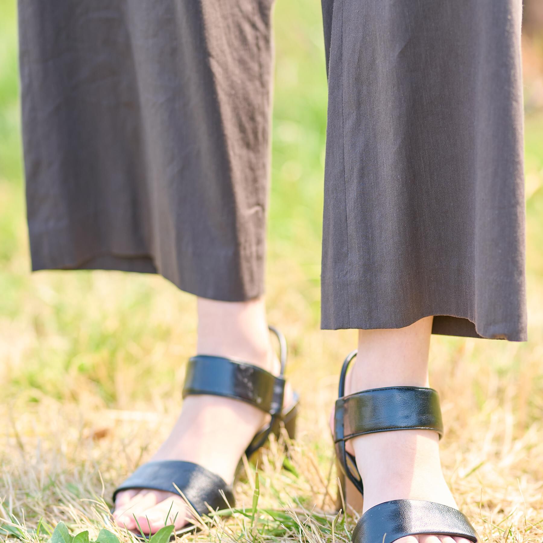 DRESSTERIOR「【接触冷感/洗える/ウエストゴム】ウォッシャブルリネンイージーワイドパンツ」|その他|