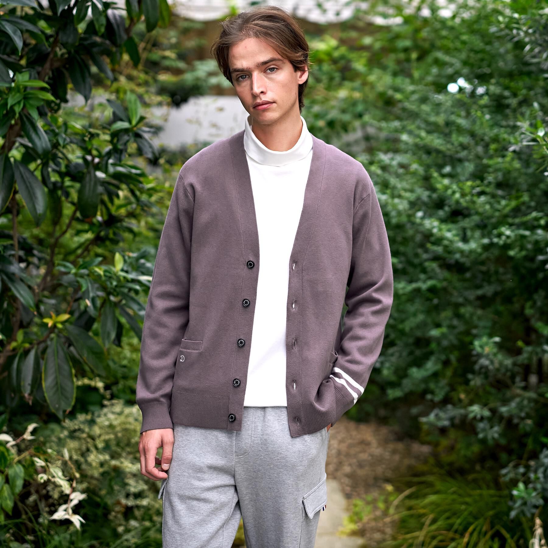 DRESSTERIOR「ウォッシャブル コットンカシミヤスムースカーディガン」|カーディガン|