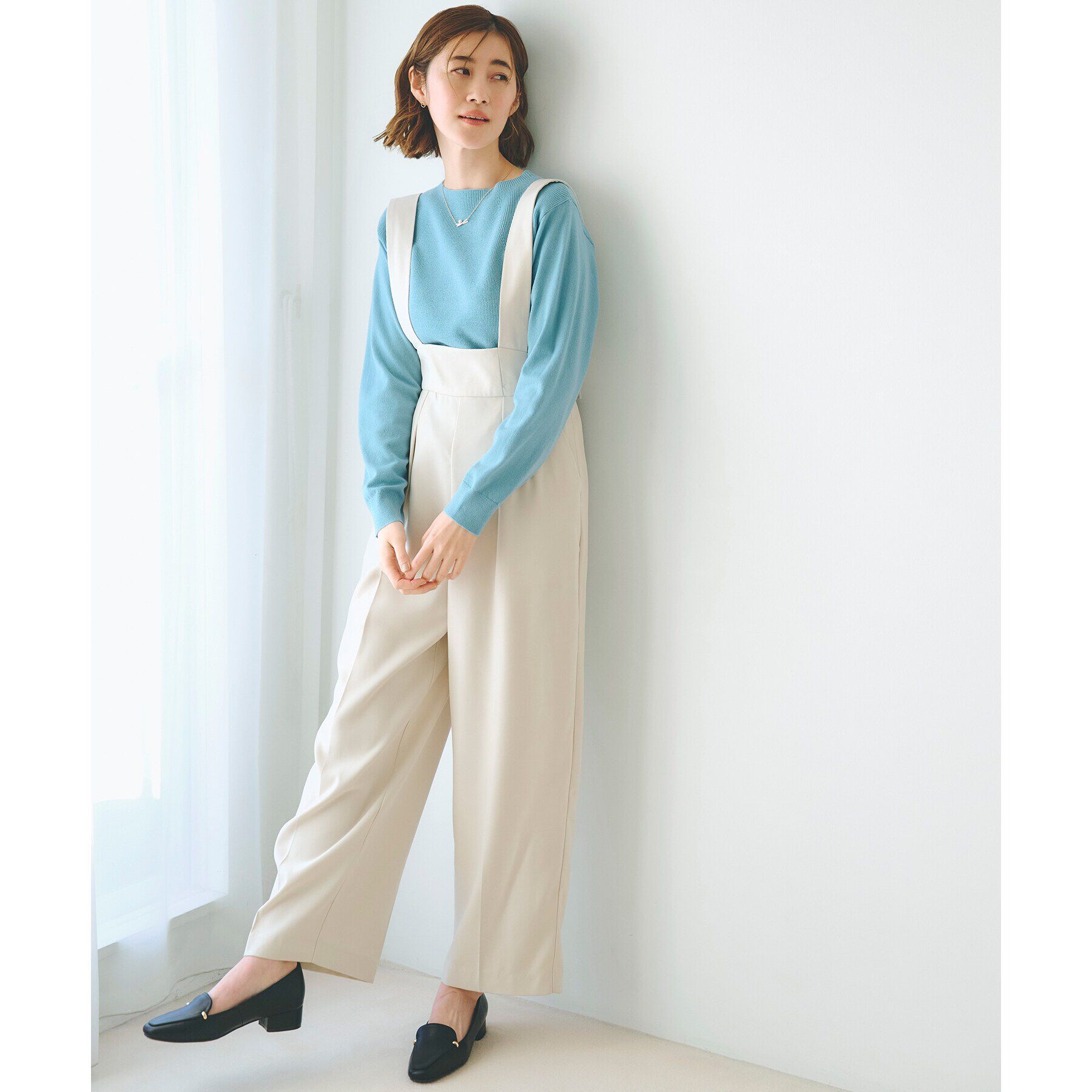 grove「【洗える】毛玉軽減ニットプルオーバー」|ニット・セーター|