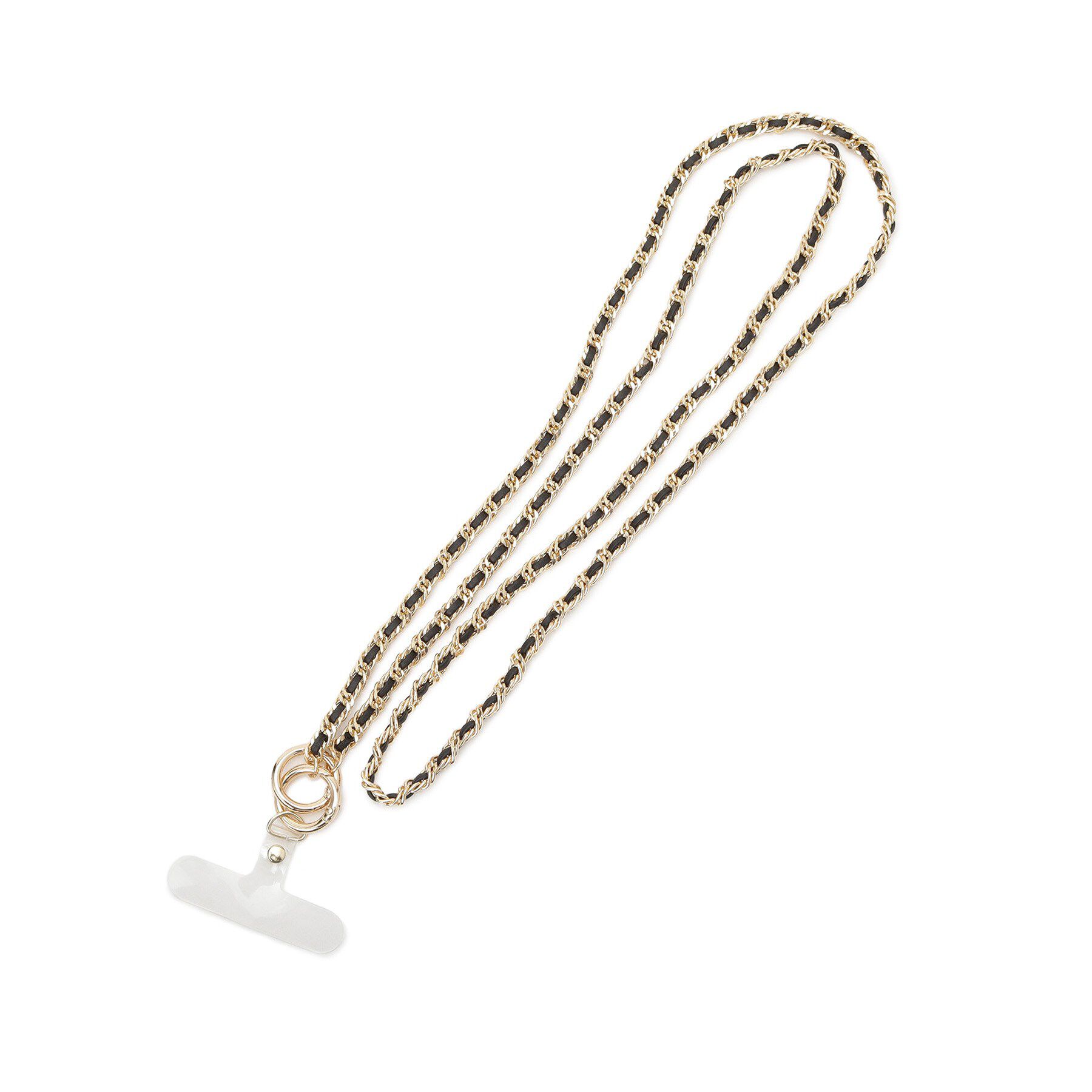 grove「メタルチェーンコンビストラップ」|ストラップ|ブラック(019)