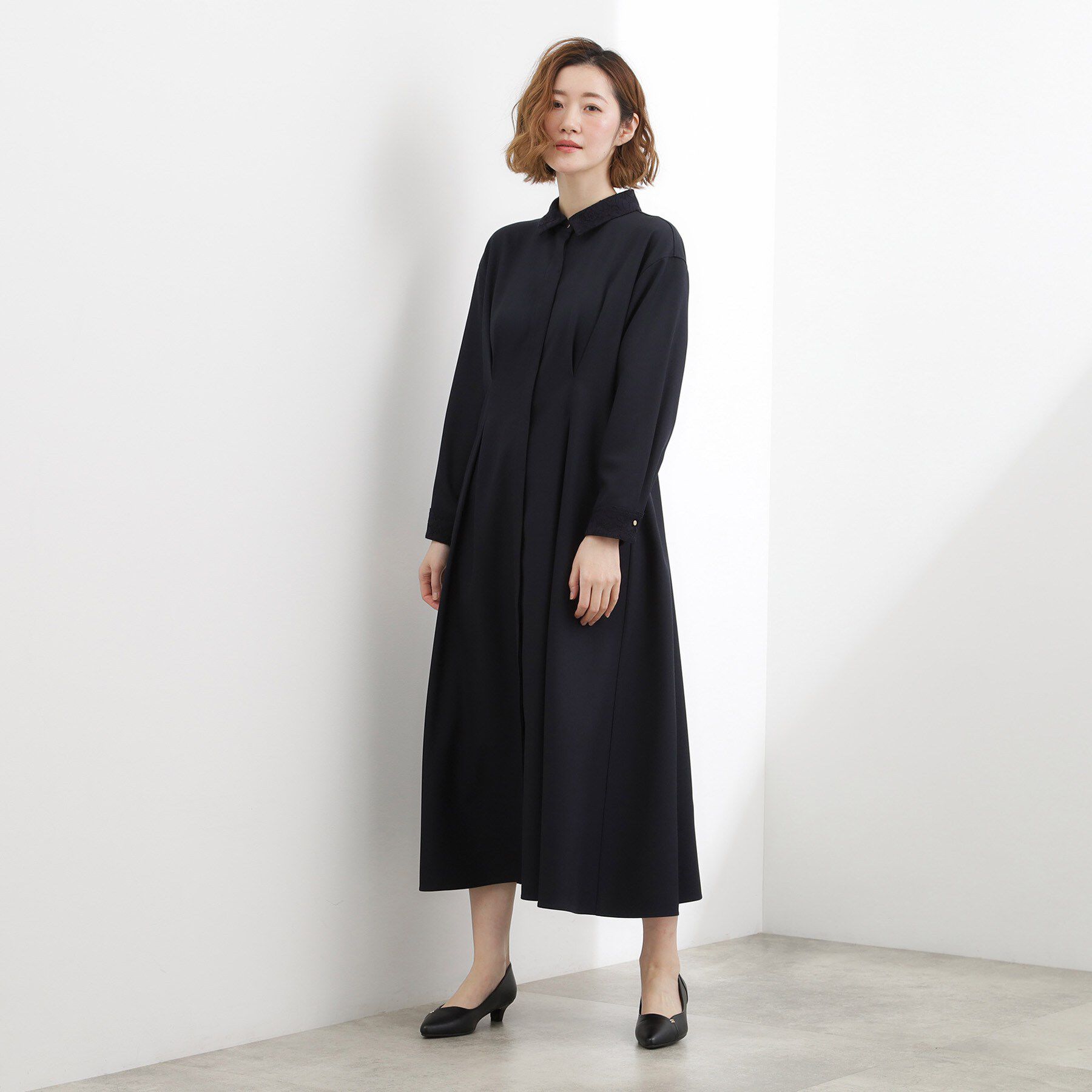 grove「Vカッティングメタルポイントパンプス」|パンプス|