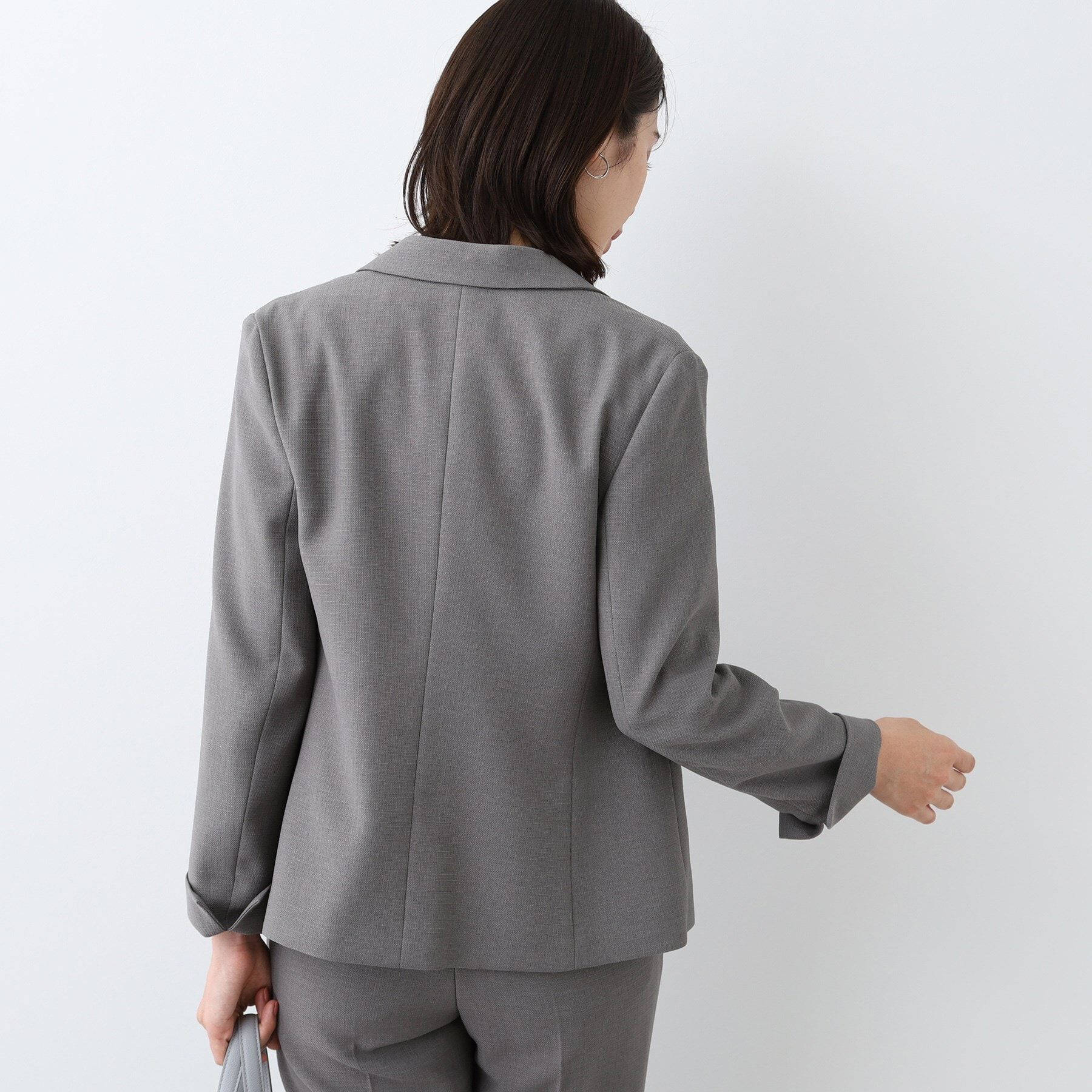 INDIVI「【洗える／スーツ】テーラードカラージャケット」|スーツ|