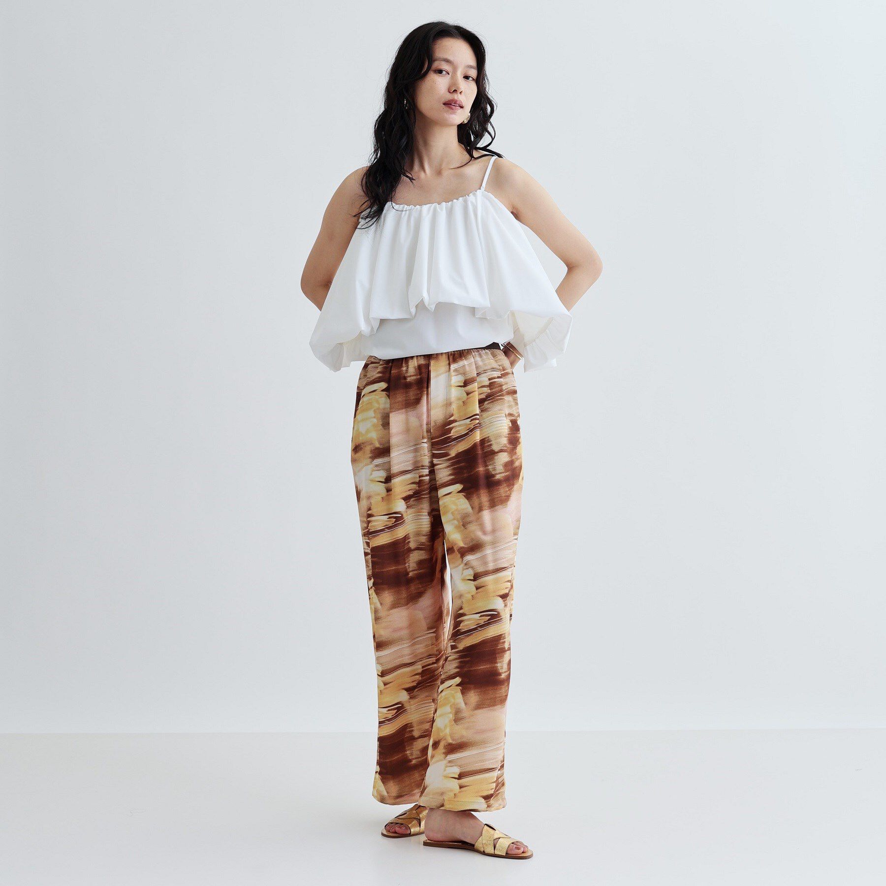 GALLEST「ボリュームオフショルブラウス」|シャツ・ブラウス|