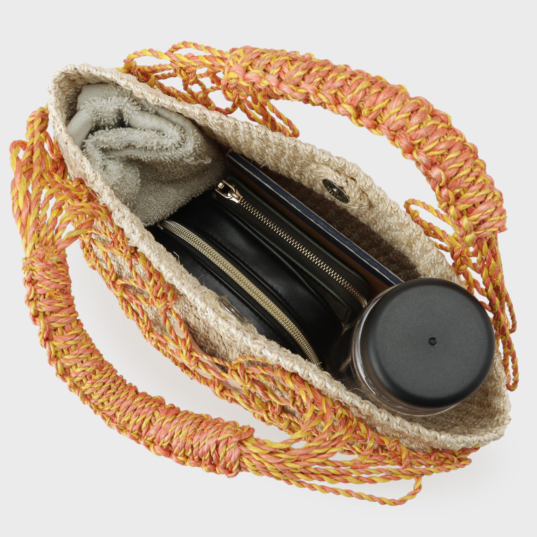 GALLEST「【beautiful people】abaca twist bag S」|ハンドバッグ|