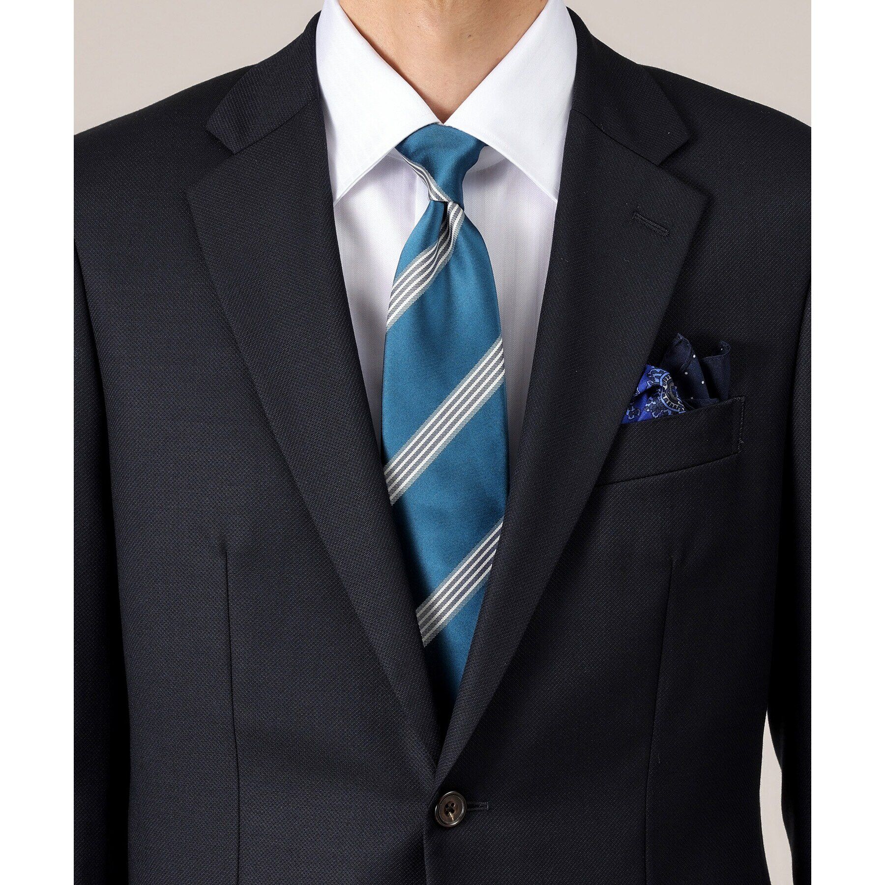 TAKEO KIKUCHI「【Made in JAPAN】24Qty Satin シルクネクタイ」|ネクタイ・蝶ネクタイ|