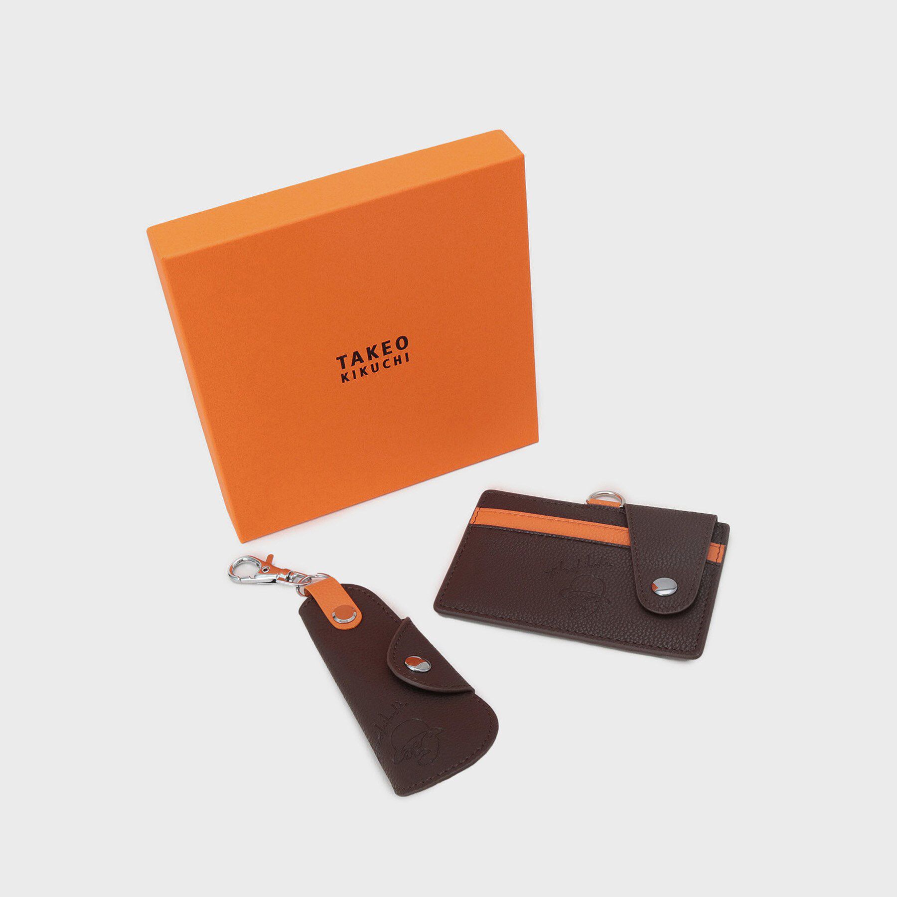 TAKEO KIKUCHI「パスケースシューホーンセット」|その他|ブラウン(044)