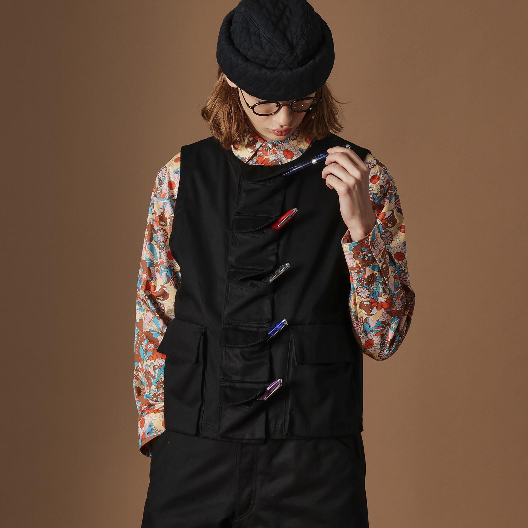 40CARATS&525「【Sサイズ～】多ポケットユーティリティべスト」|ベスト・ジレ|