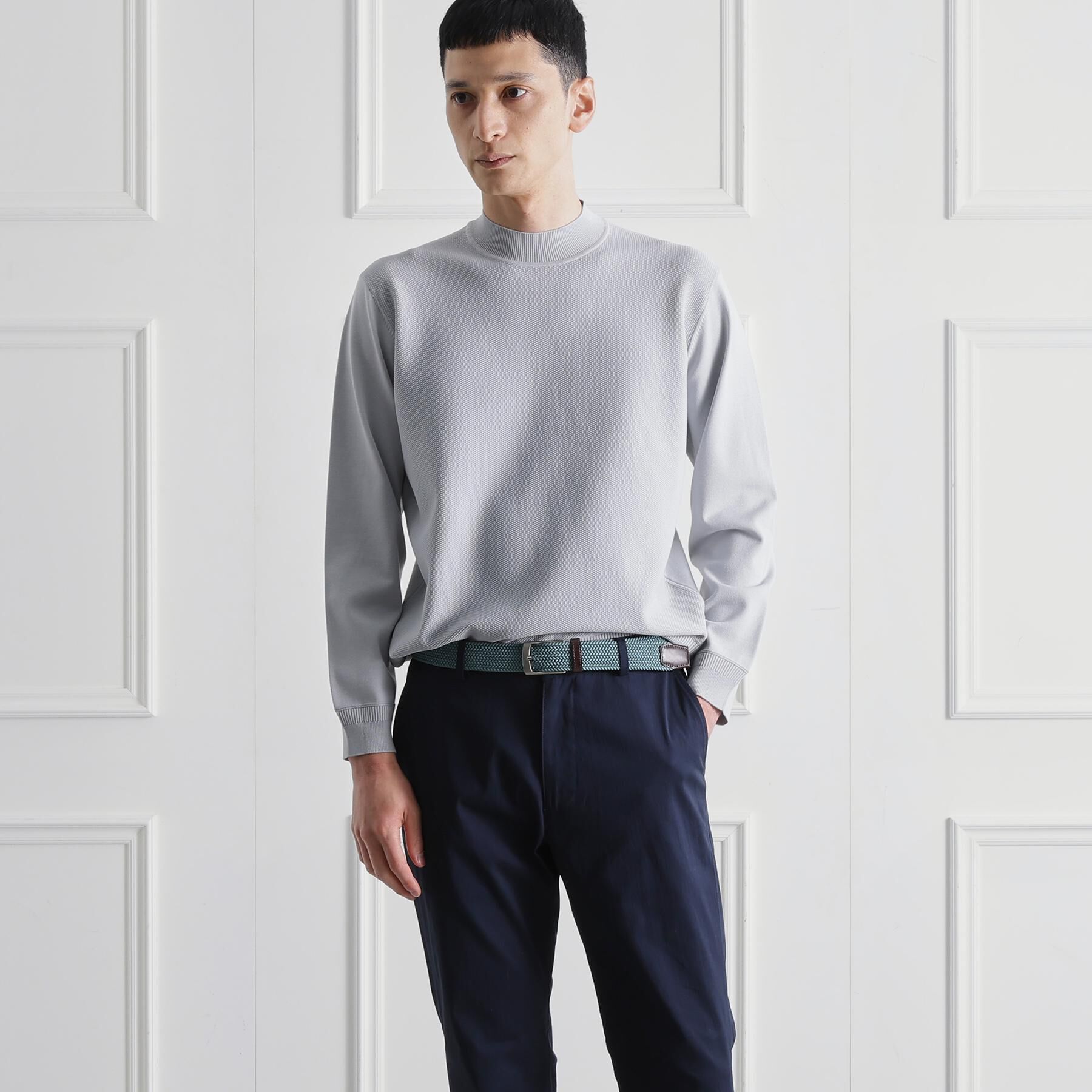 TAKEO KIKUCHI「【Made in JAPAN】ドモドソーラ ゴムメッシュベルト」|ベルト|