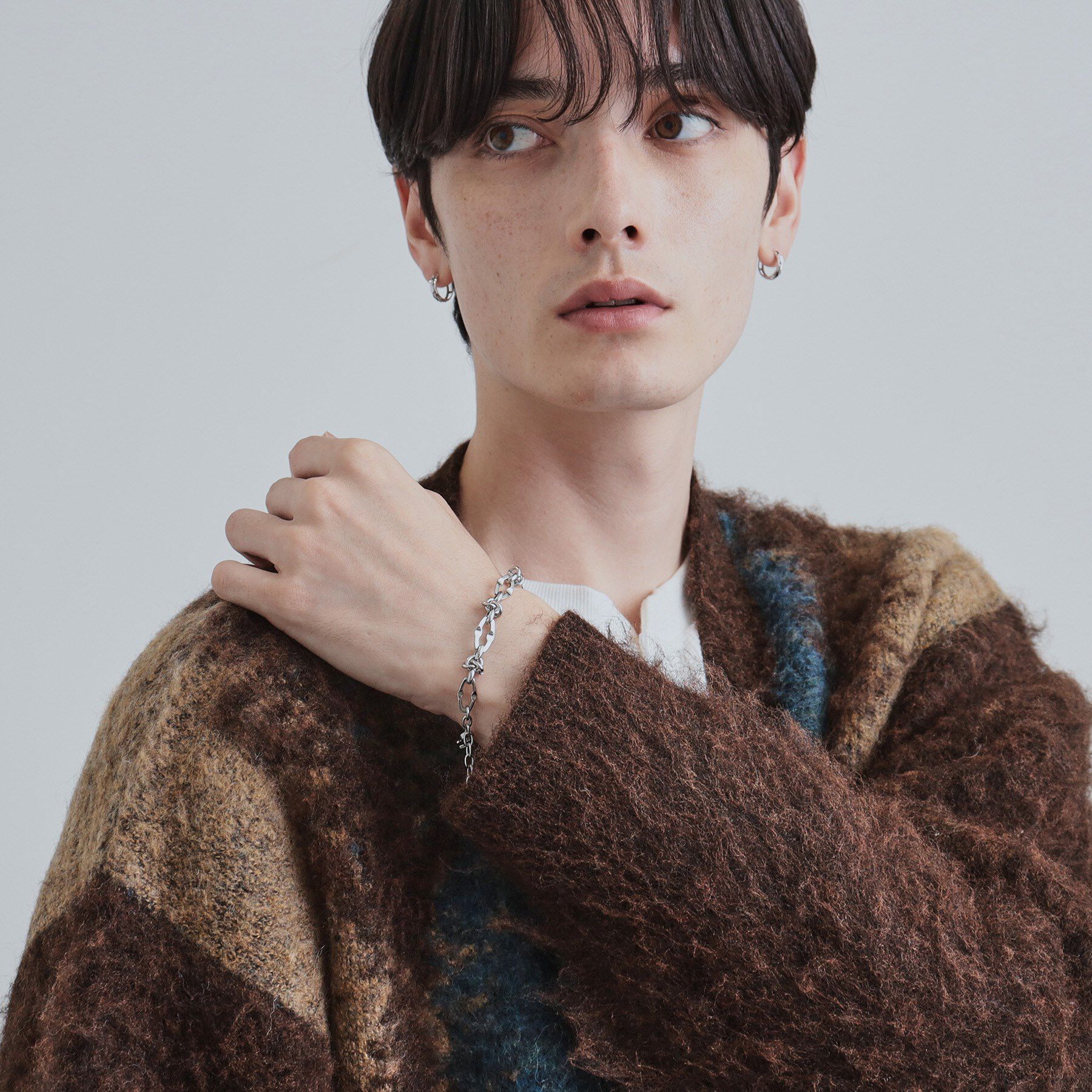 tk.TAKEO KIKUCHI「エラボレイトチェーンブレスレット」|ブレスレット・バングル|