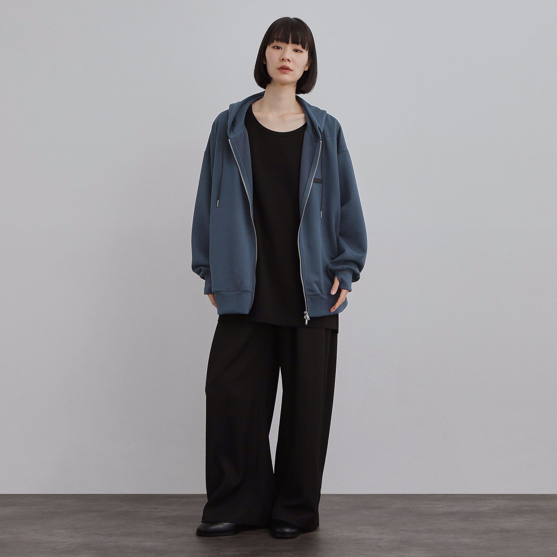 tk.TAKEO KIKUCHI「オーバーサイズジップパーカー」|パーカー|