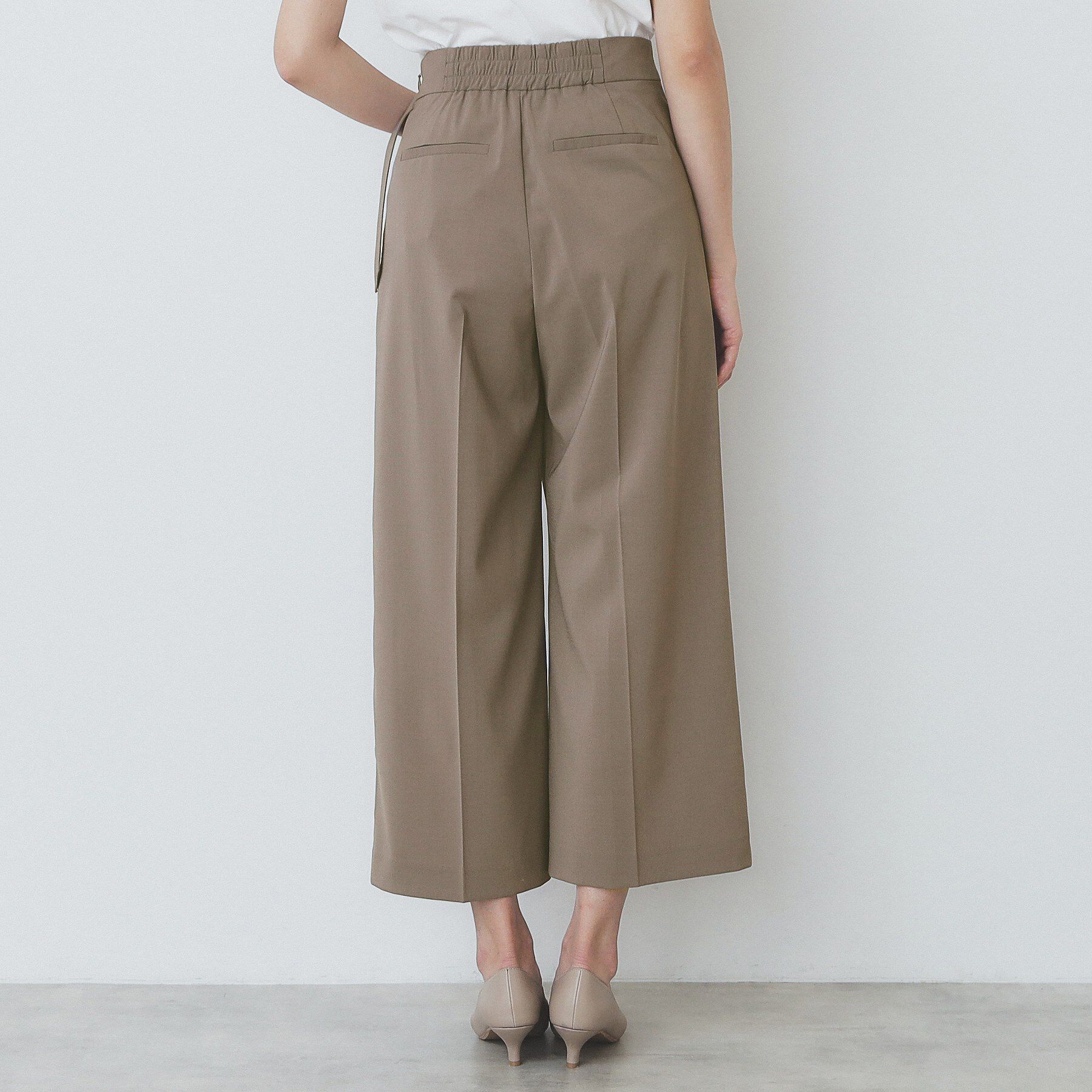 index「ラップストレートパンツ【接触冷感/抗ピル/洗濯機洗い可/イージーアイロン】」|その他|