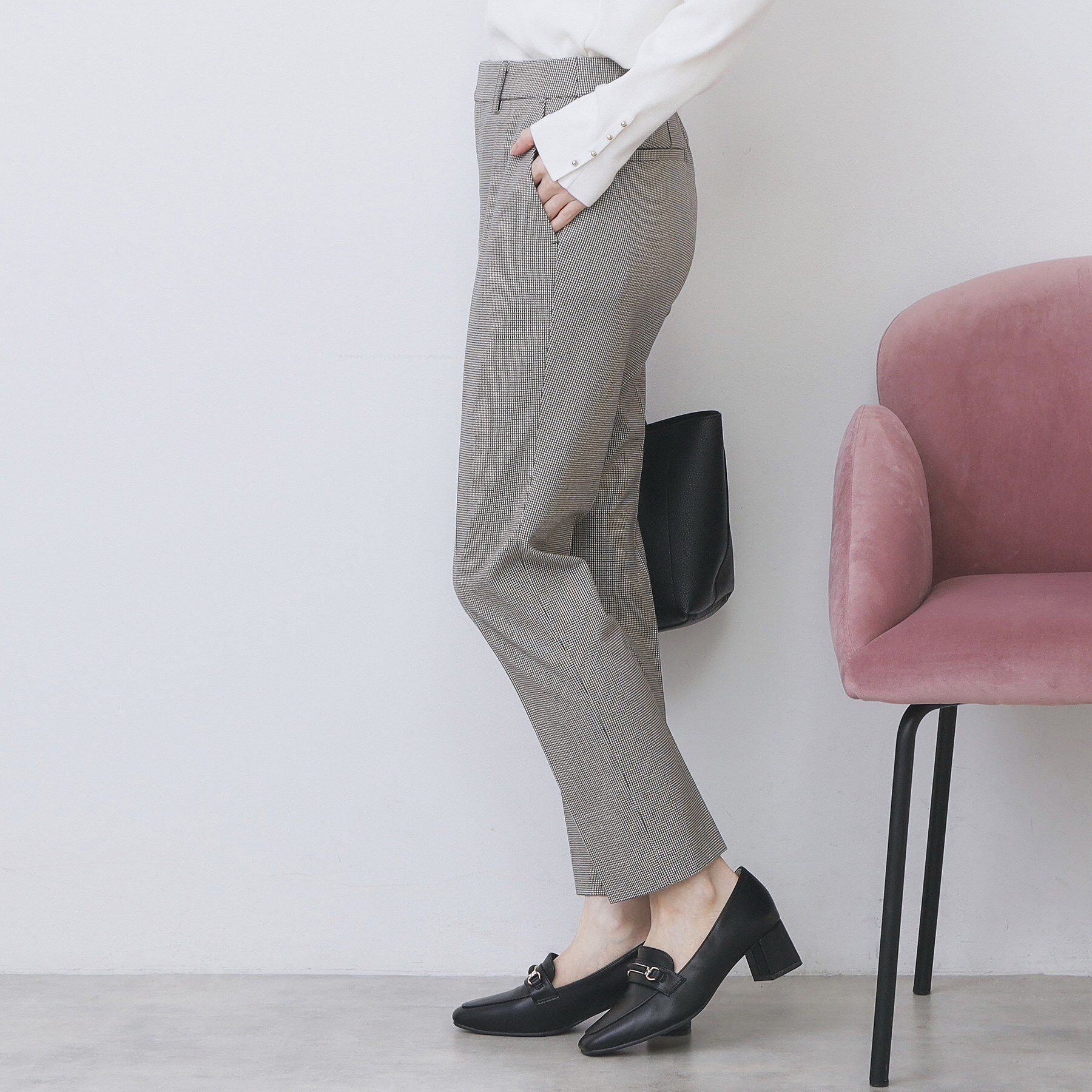 index「ウォームストレッチテーパードパンツ【洗濯機OK/防シワ/吸湿発熱】《XS～3L》」|その他|