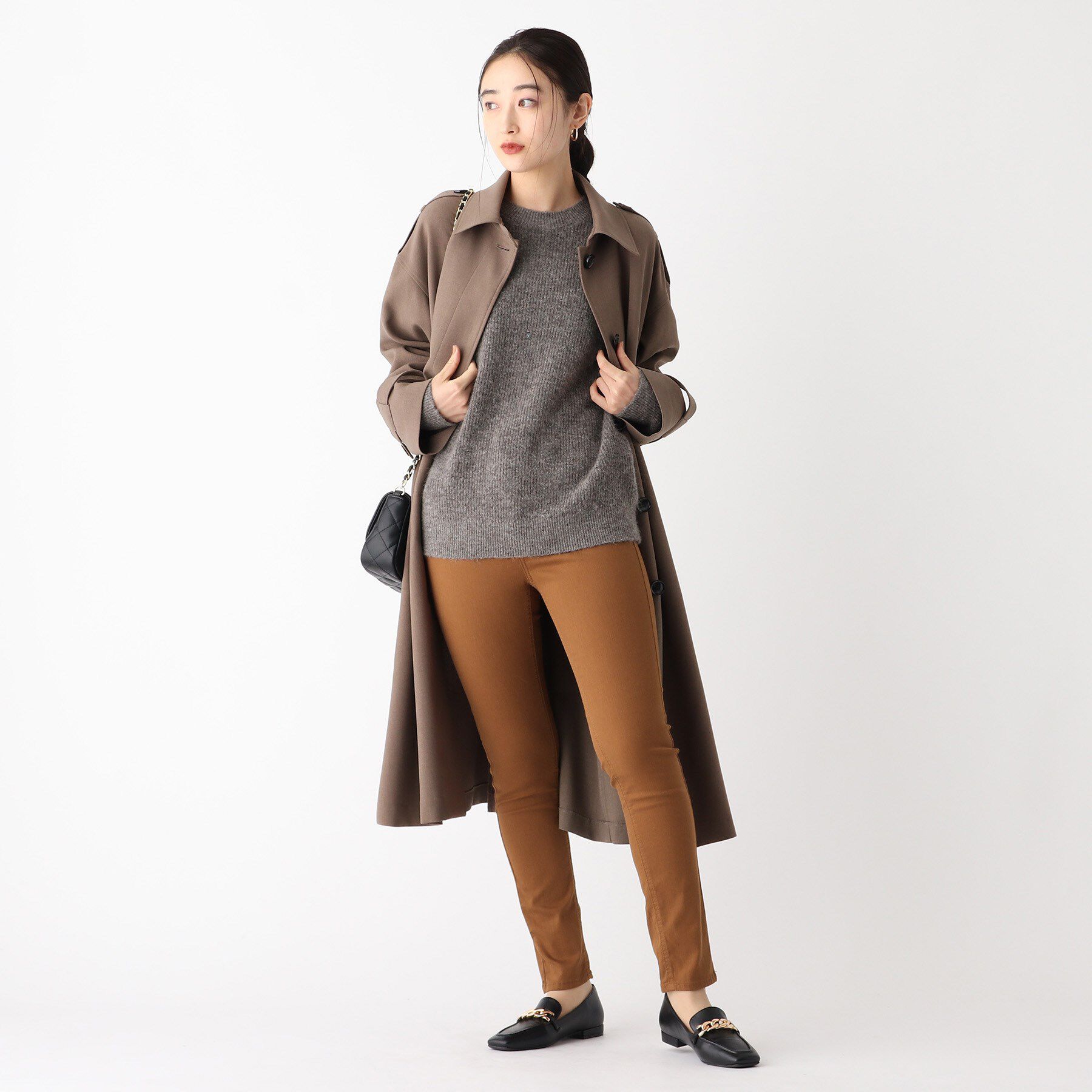 OPAQUE.CLIP「ストレッチスキニーパンツ」|その他|