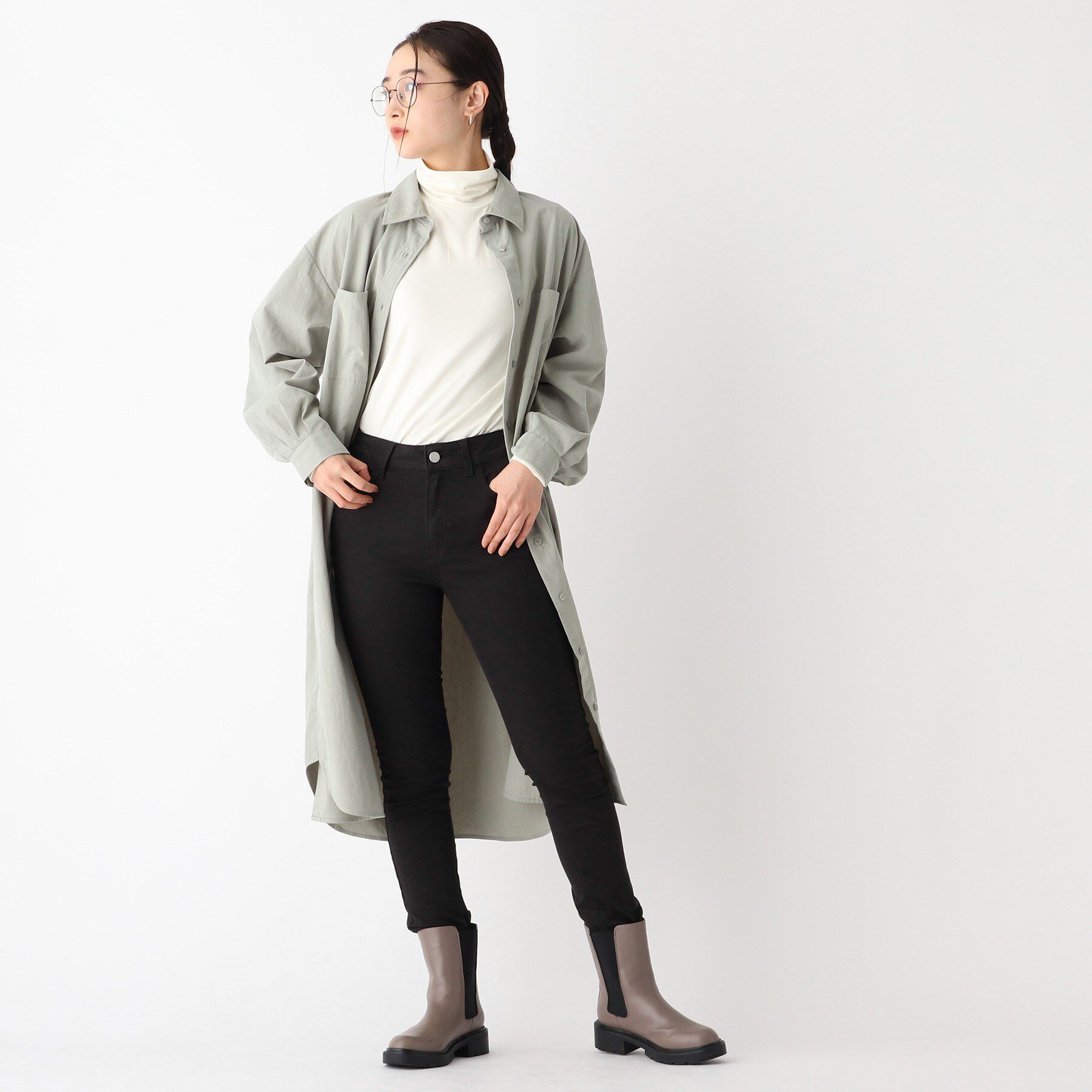 OPAQUE.CLIP「ストレッチスキニーパンツ」|その他|