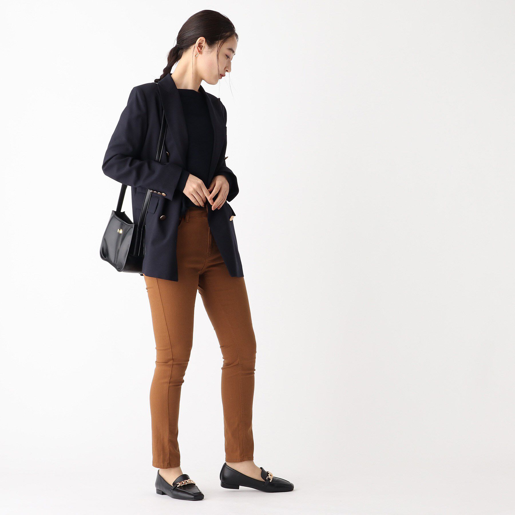 OPAQUE.CLIP「ストレッチスキニーパンツ」|その他|