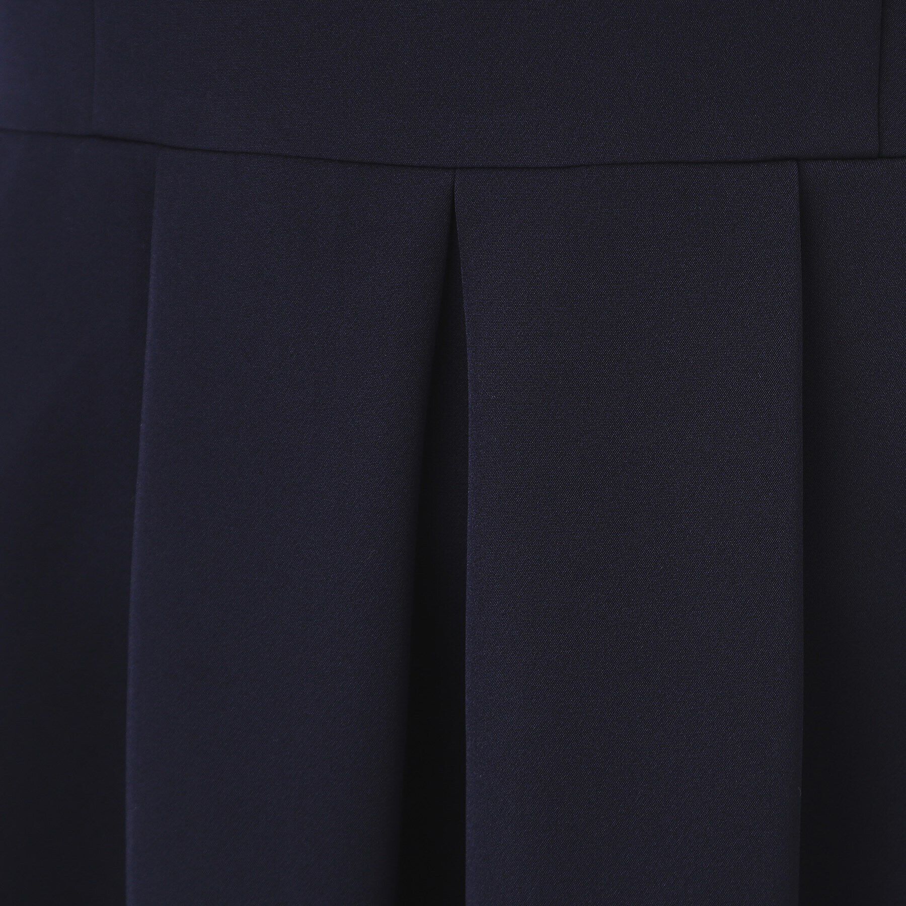 OPAQUE.CLIP「《通勤/セットアップ対応》タックフレアワンピース/ダブルクロス【洗濯機洗い可】」|ワンピース|