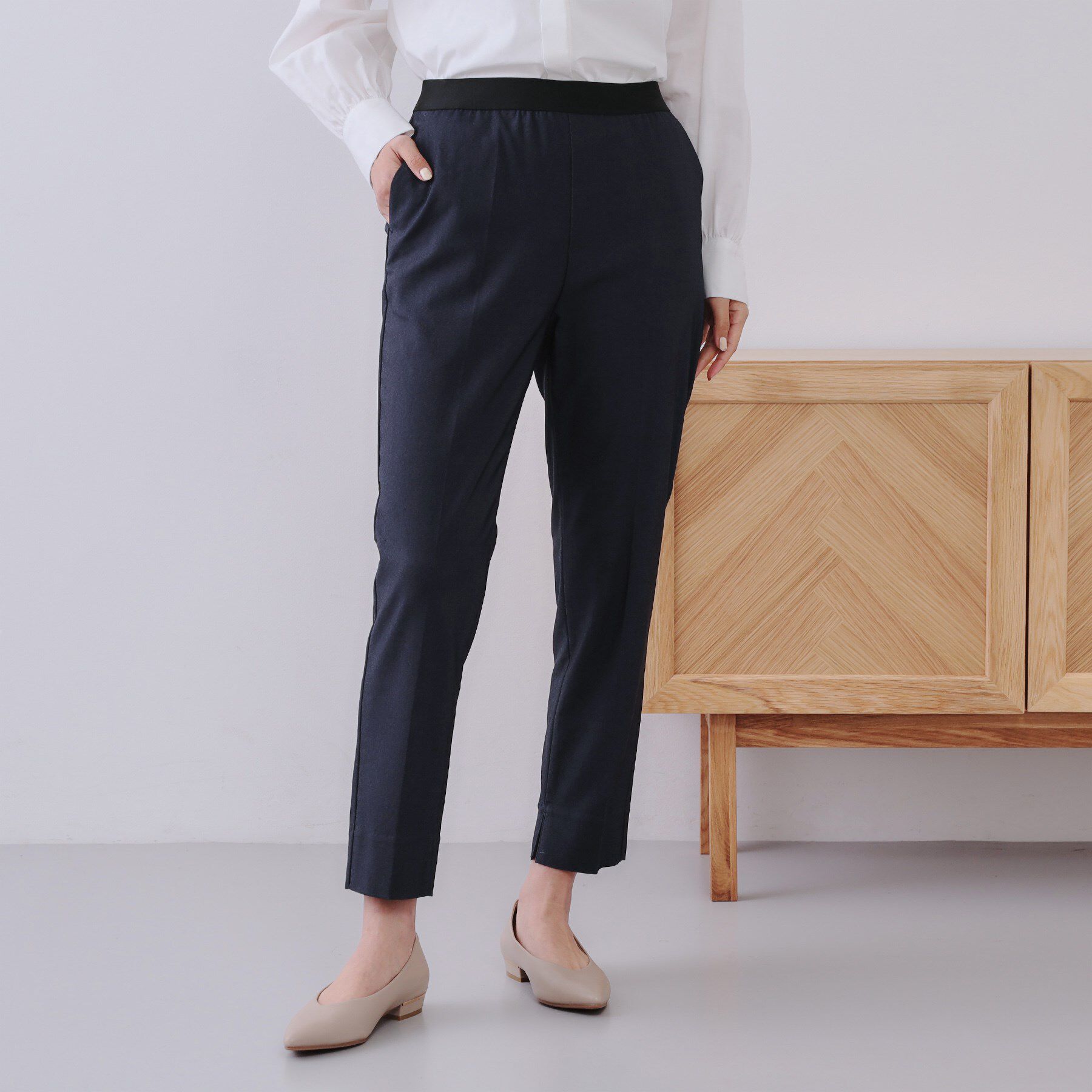 OPAQUE.CLIP「《S-LLsize》ハイストレッチイージースティックパンツ【洗濯機洗い可】」|その他|