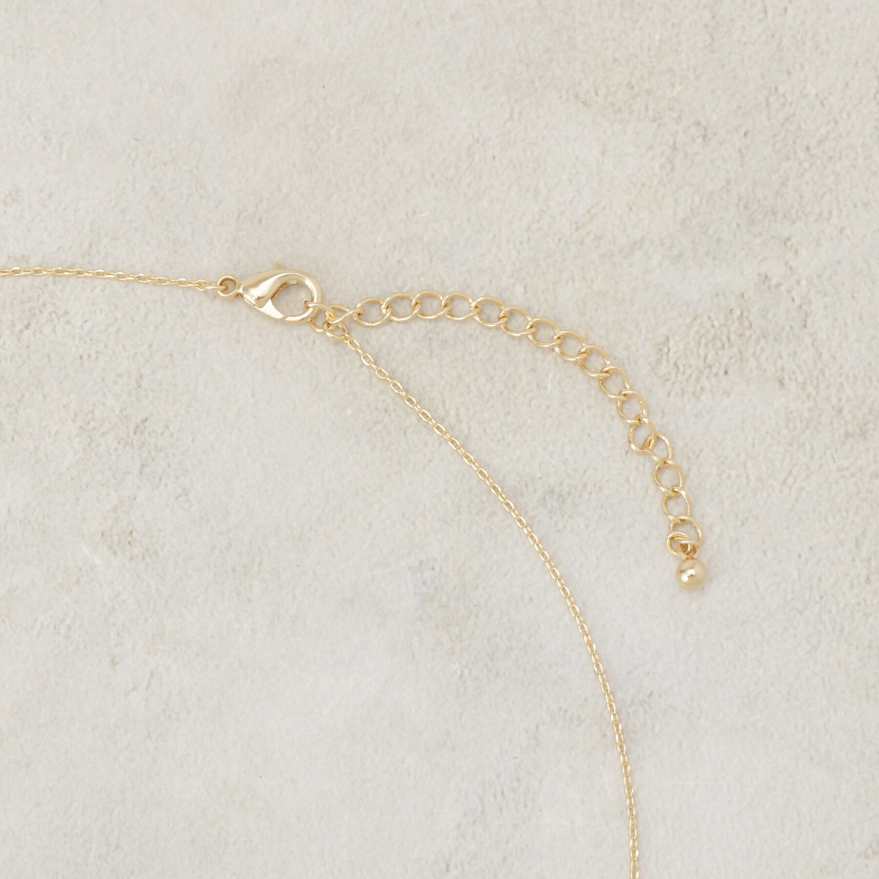 OPAQUE.CLIP「フェイクパール&times;アソートキュービックネックレス」|ネックレス|