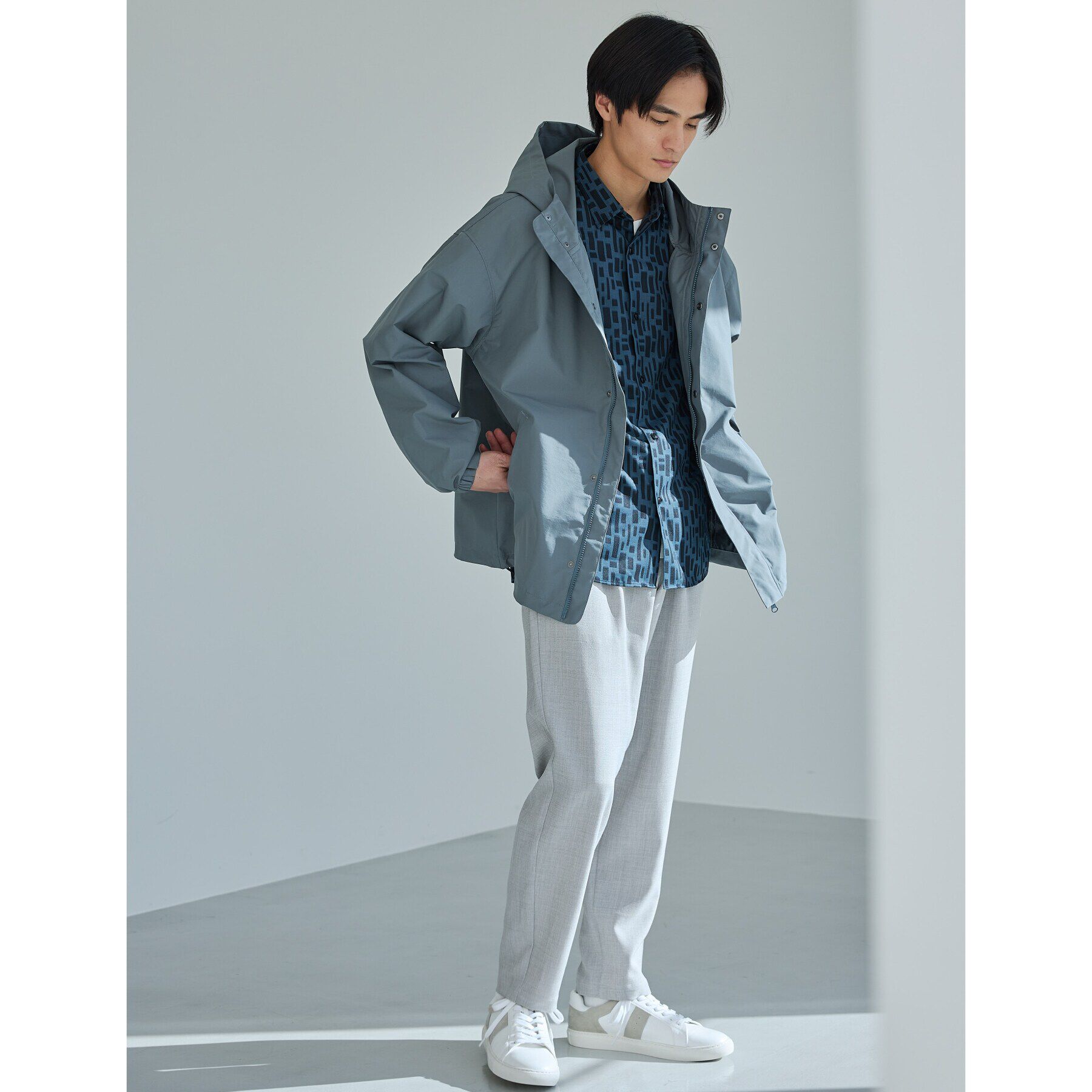 THE SHOP TK「【CAVIAN/キャビアン】リサイクルシャークスキンイージーパンツ セットアップ可」|その他|