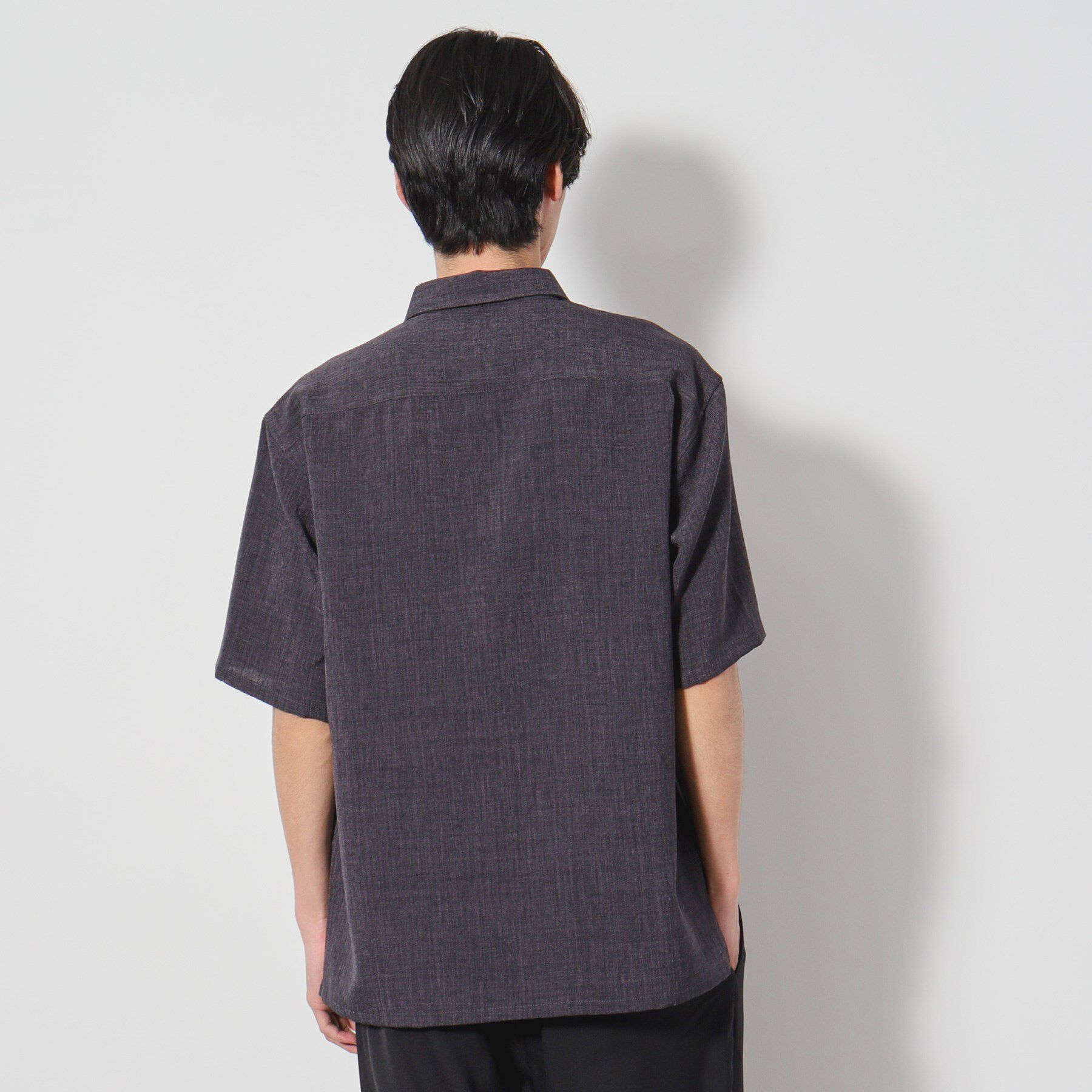 THE SHOP TK「リネンライク半袖シャツ セットアップ可」|シャツ・ブラウス|