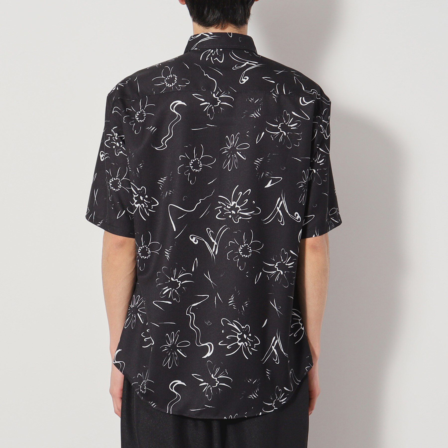 THE SHOP TK「ドライポリプリント半袖シャツ　洗える/吸水速乾」|シャツ・ブラウス|