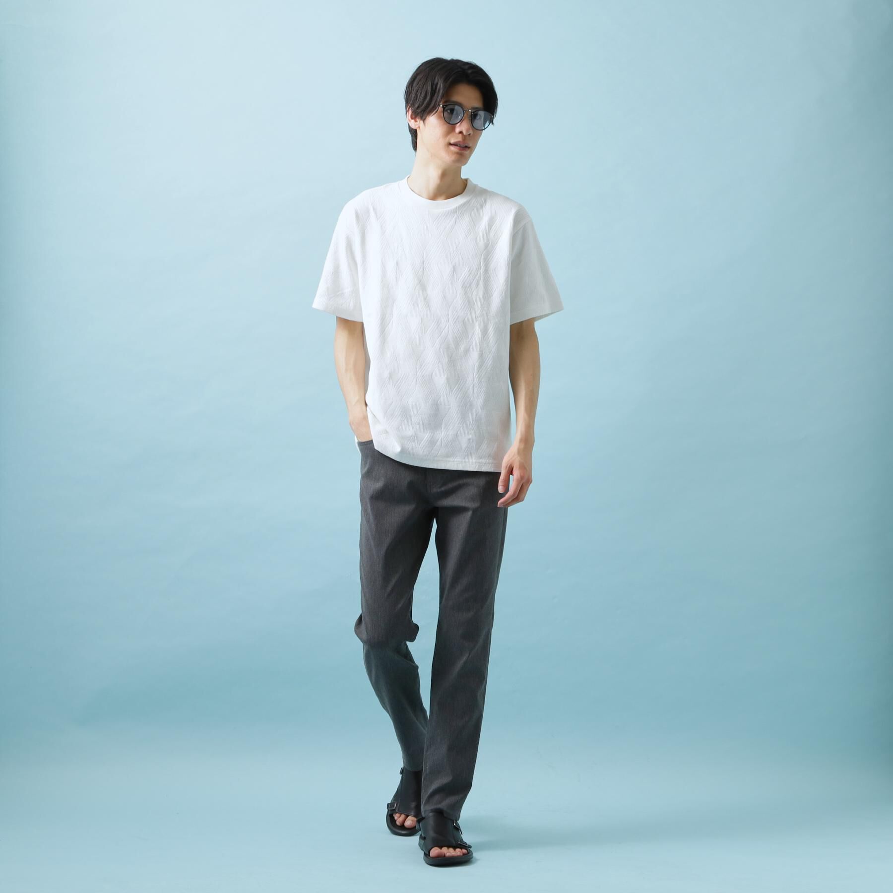 THE SHOP TK「プレミアムスキニーパンツ ストレッチ+ 接触冷感／洗濯機OK」|その他|