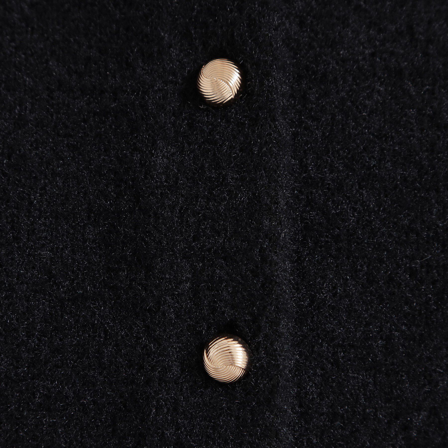 THE SHOP TK「ふわふわミニシャギー クルーネックカーディガン」|カーディガン|