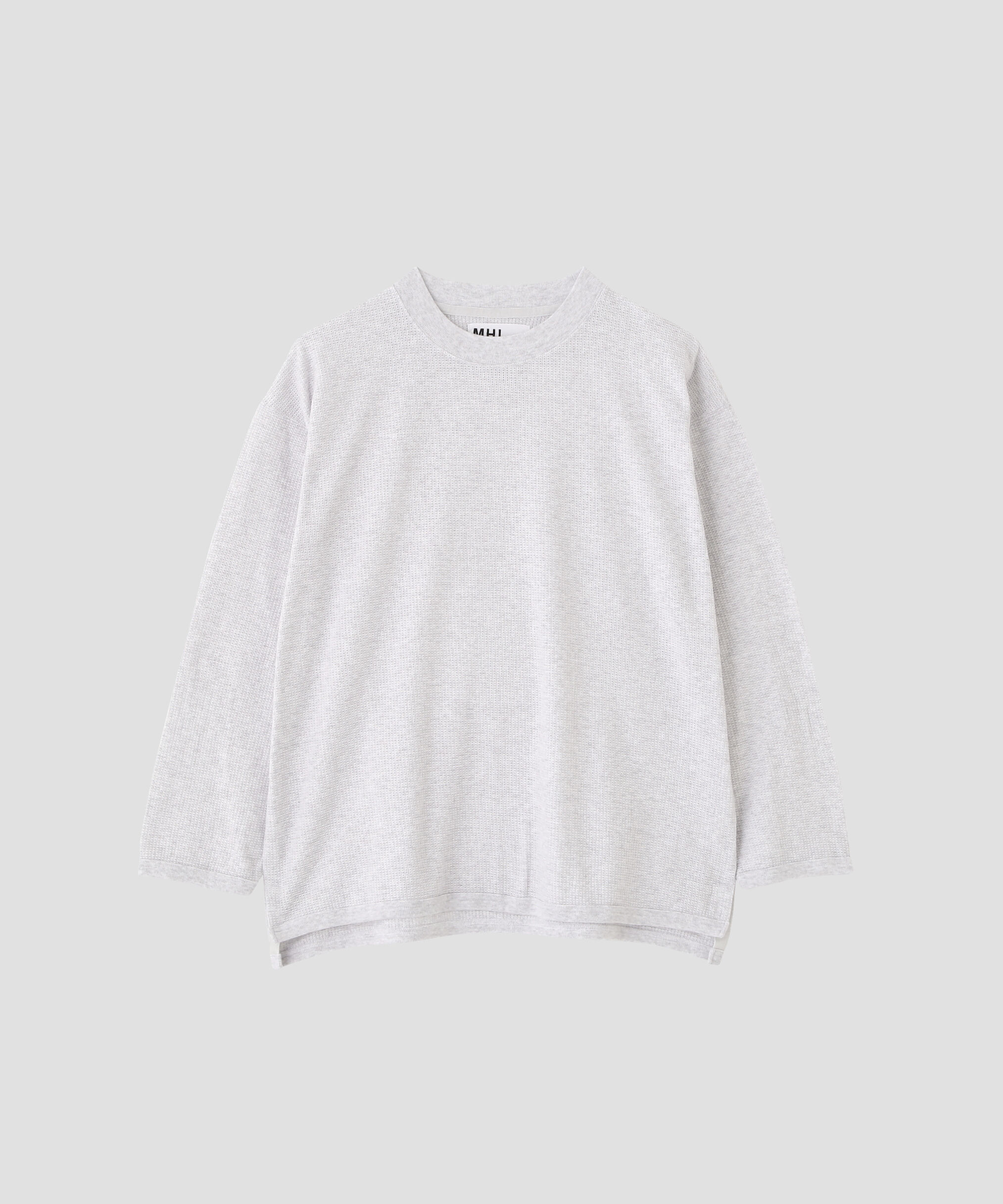 MHL.「COTTON JERSEY MESH TOP」|Tシャツ・カットソー|