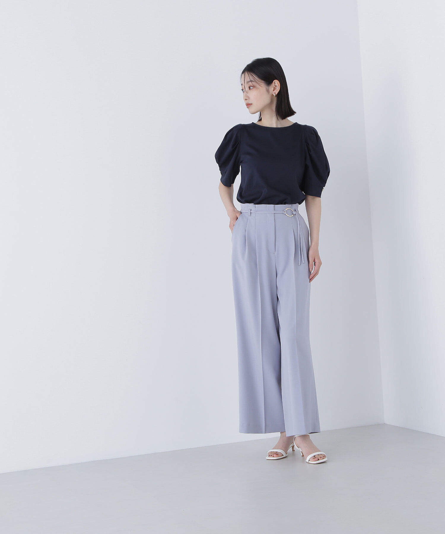  「パフスリーブカットソー」|Tシャツ・カットソー|