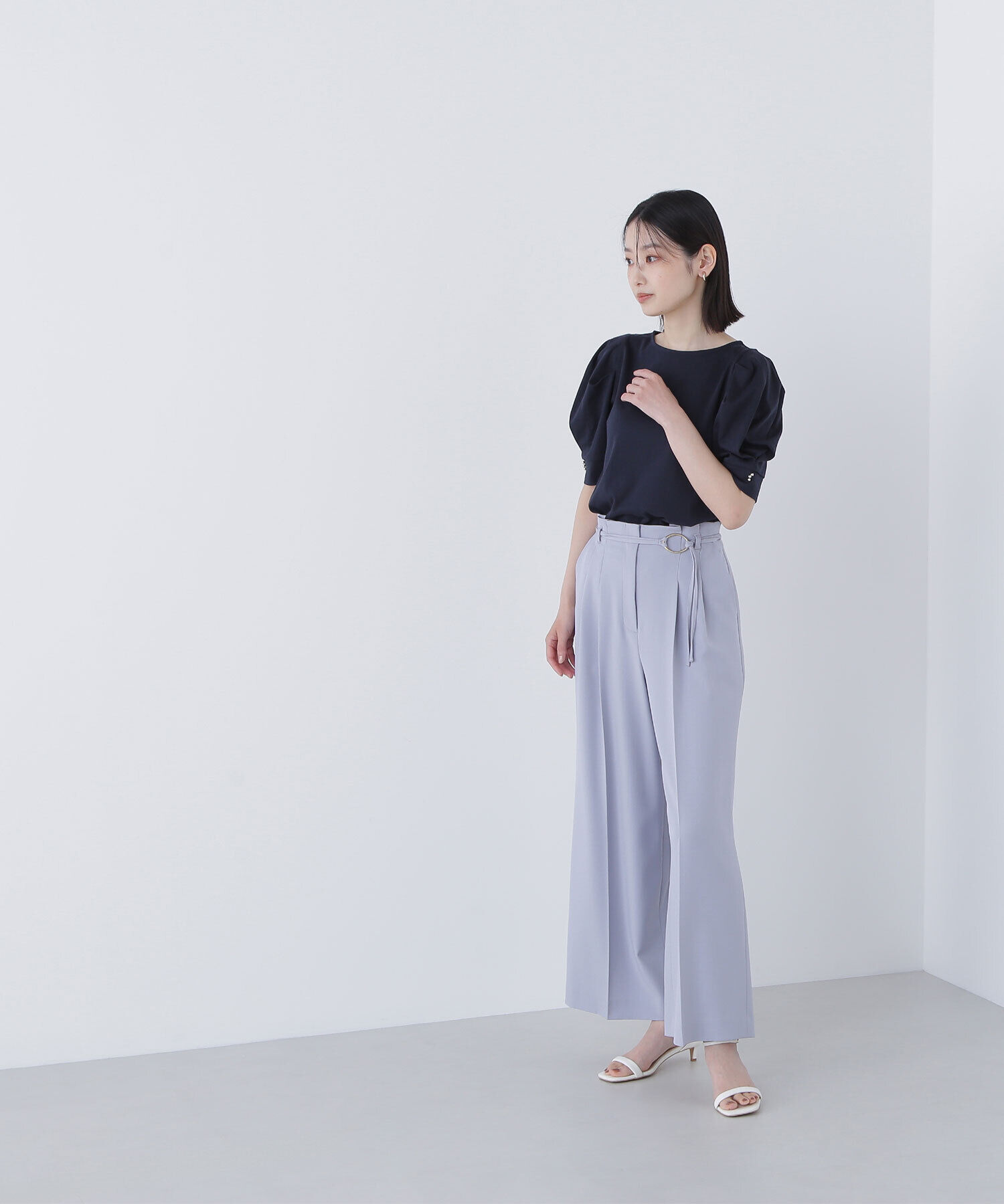  「パフスリーブカットソー」|Tシャツ・カットソー|