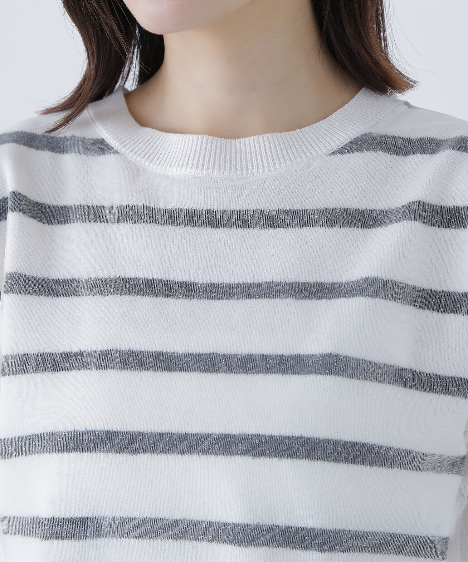  「チュールレイヤードニット」|ニット・セーター|